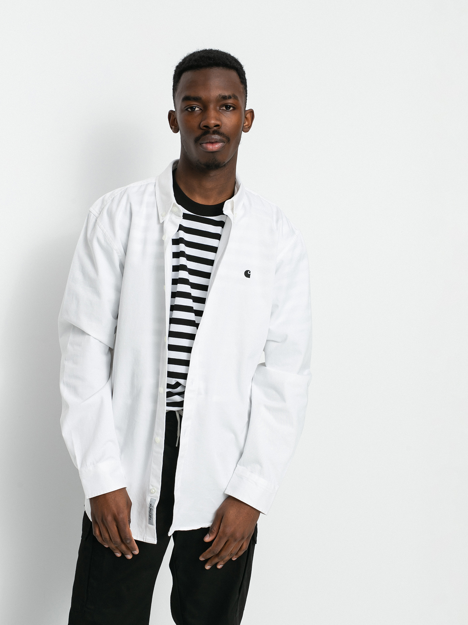Koszula Carhartt WIP Madison (white/black)