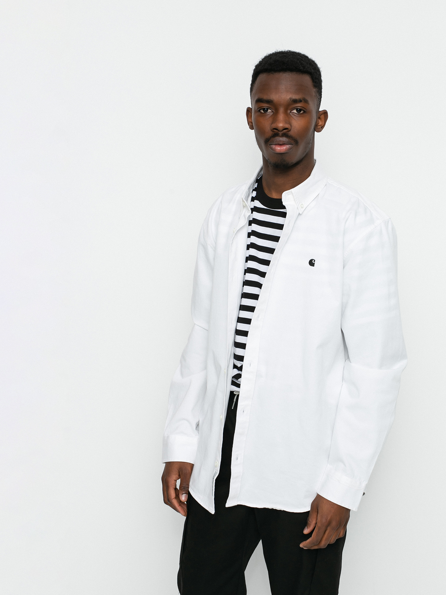 Koszula Carhartt WIP Madison (white/black)