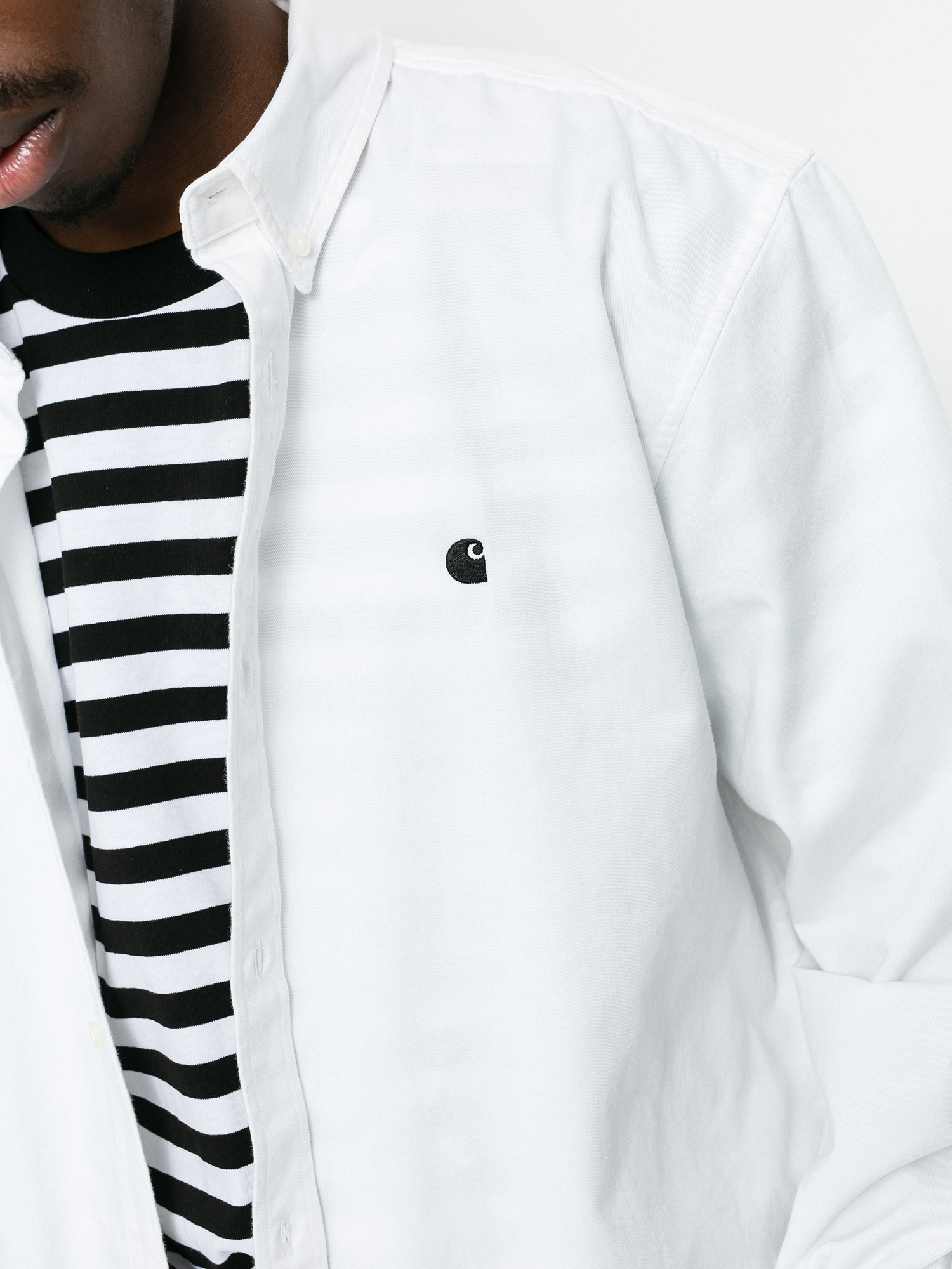 Koszula Carhartt WIP Madison (white/black)