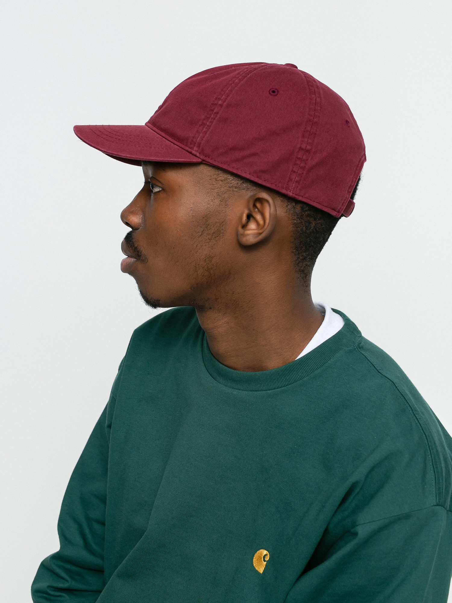 Czapka z daszkiem Carhartt WIP Madison Logo ZD (shiraz/wax)