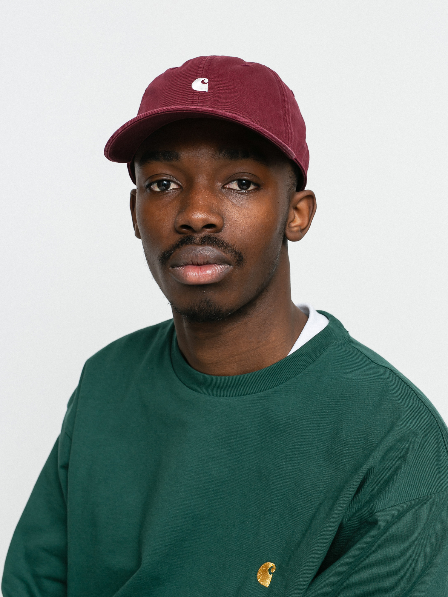 Czapka z daszkiem Carhartt WIP Madison Logo ZD (shiraz/wax)