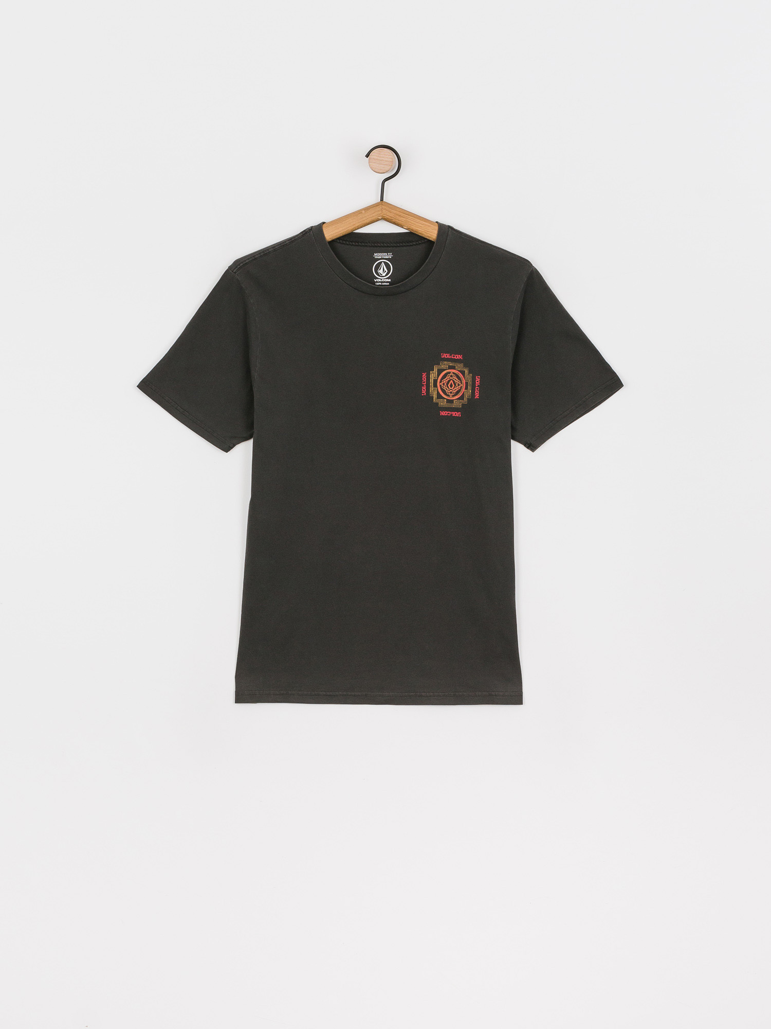 T-shirt Volcom Psychonic (black)