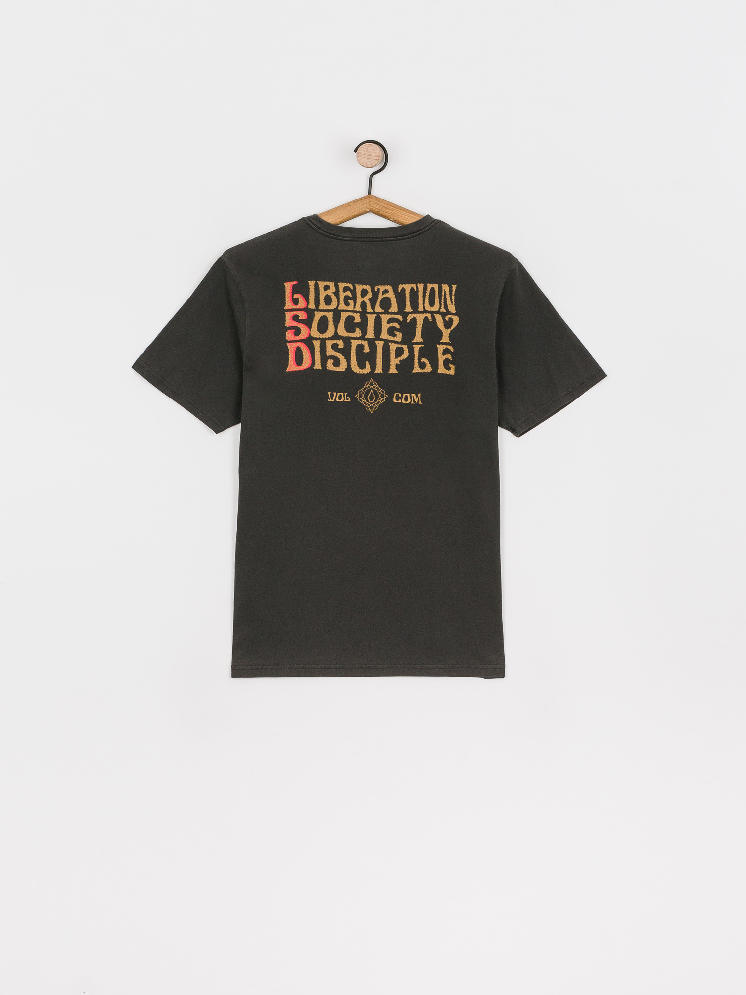 T-shirt Volcom Psychonic (black)