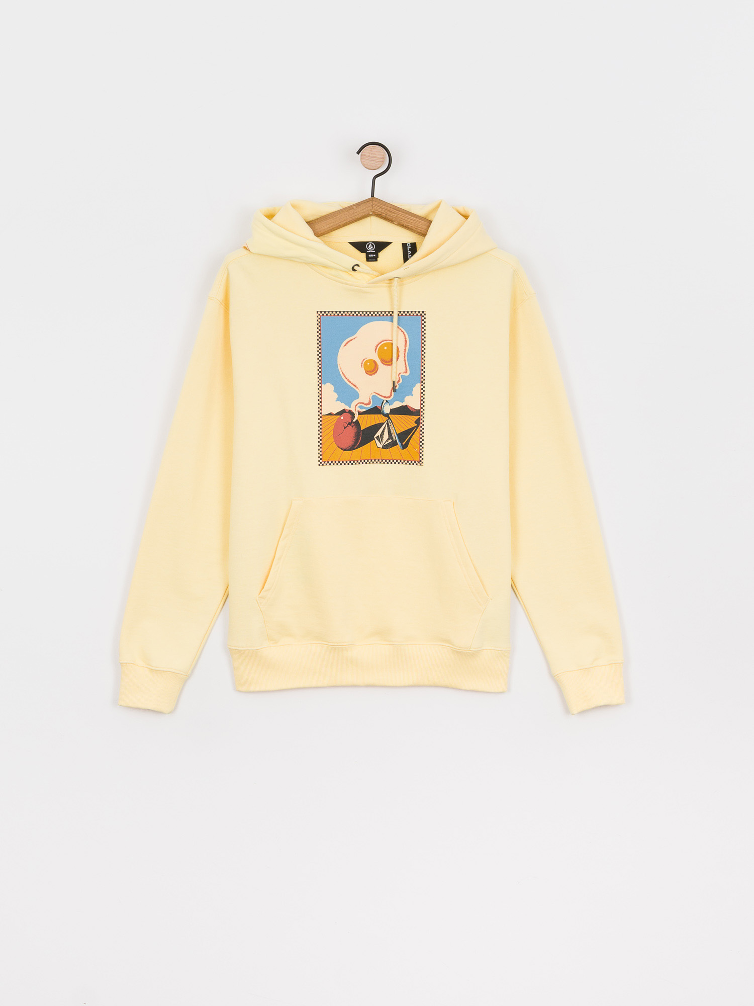 Bluza z kapturem Volcom Fa HD (dawn yellow)