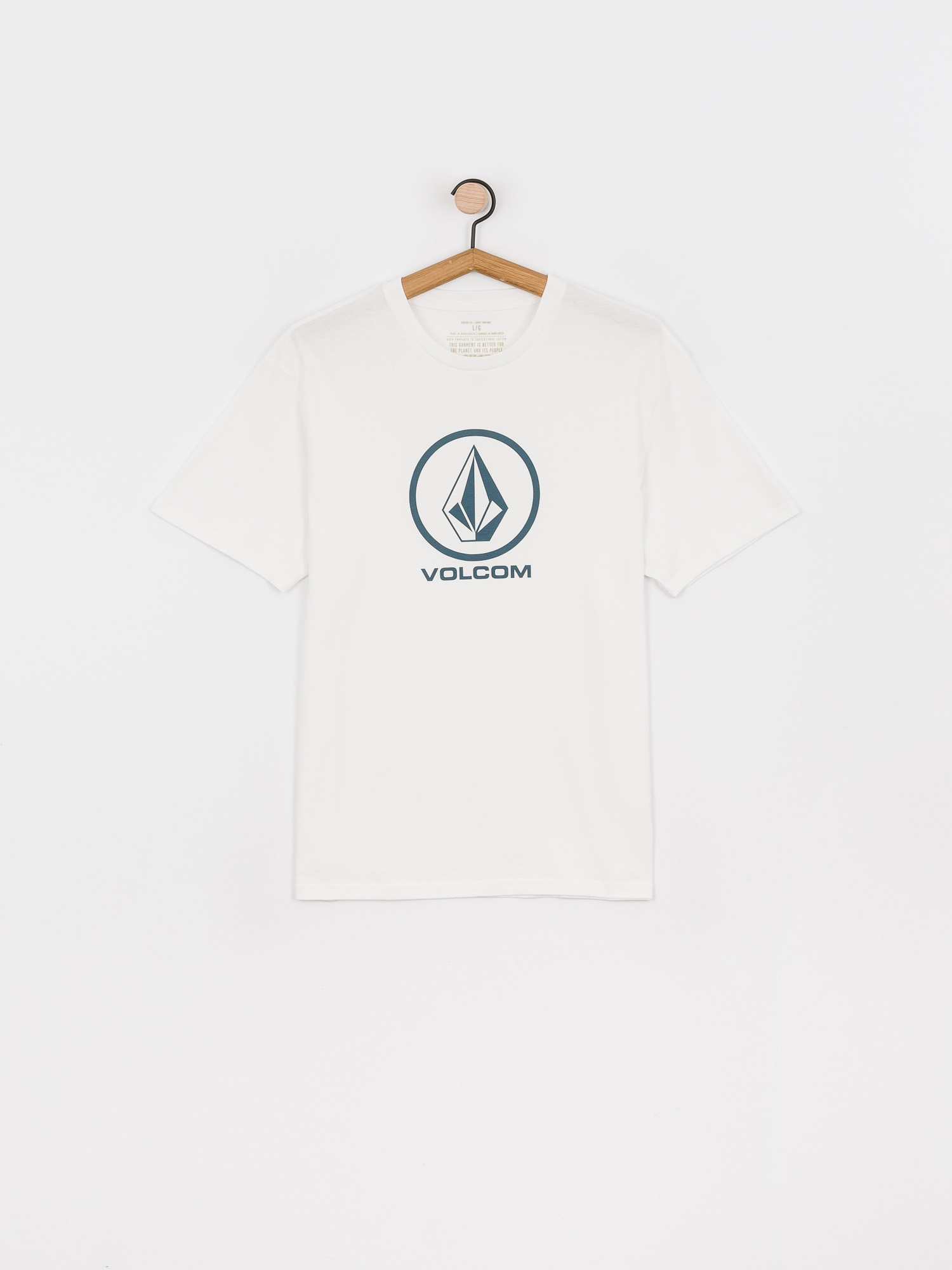T-shirt Volcom Crisp Stone Bsc (white)