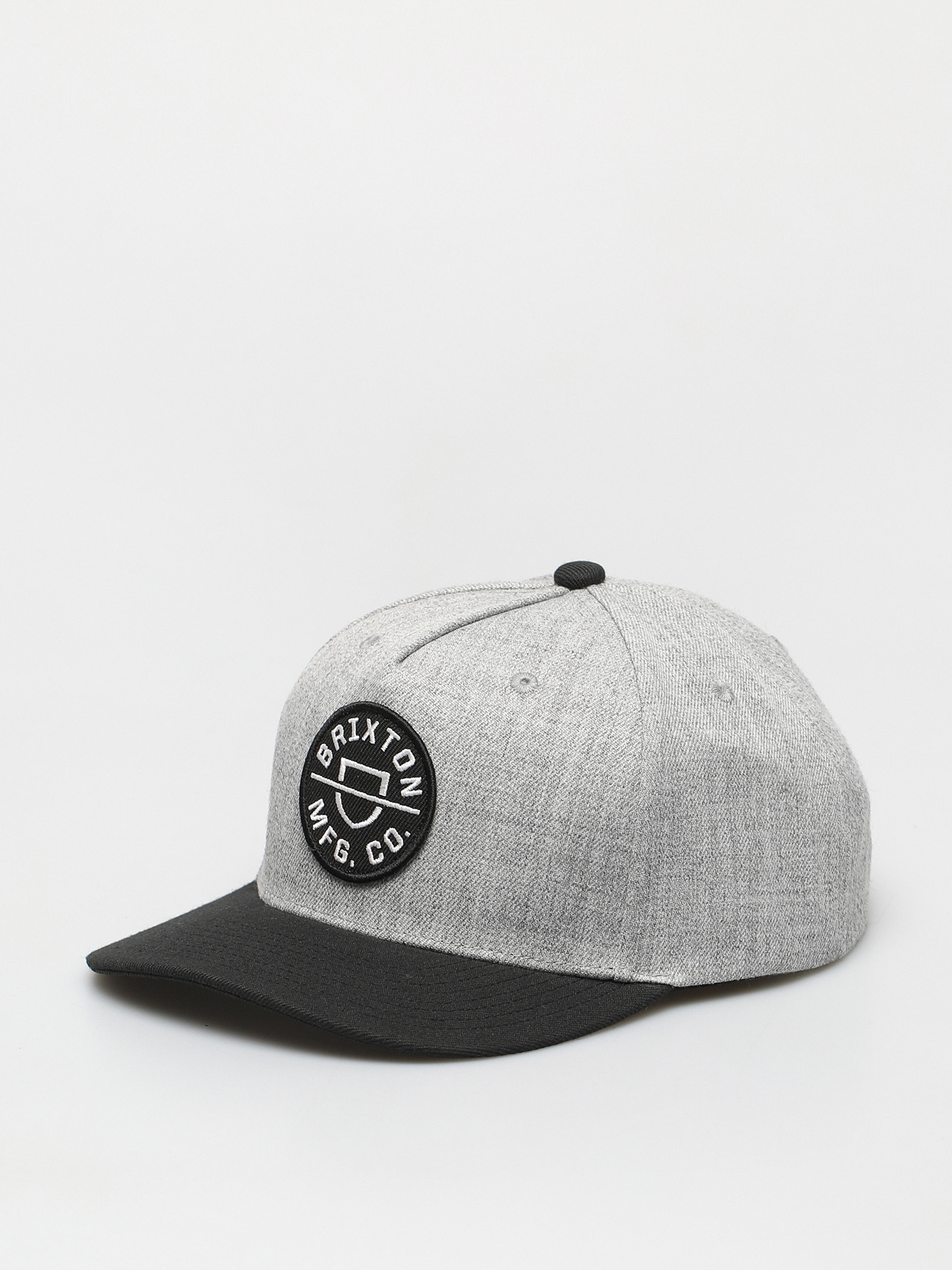 Czapka z daszkiem Brixton Crest C Mp Snbk (heather grey/black)