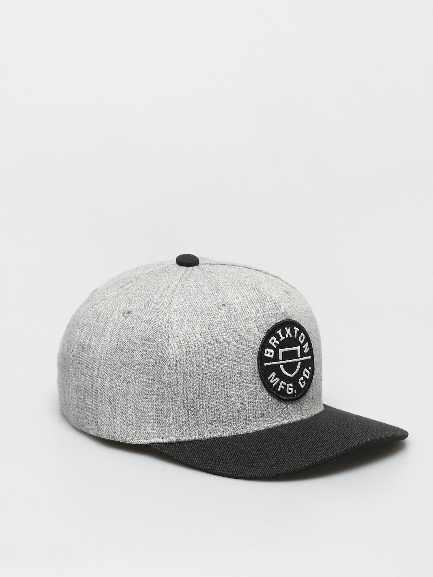 Czapka z daszkiem Brixton Crest C Mp Snbk (heather grey/black)