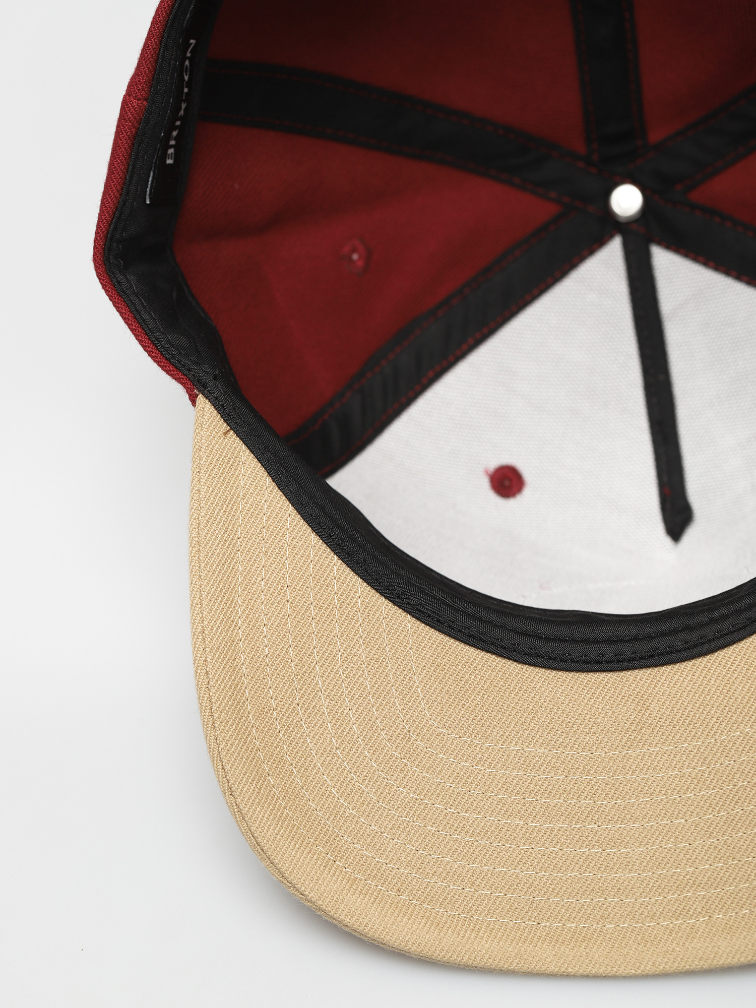 Czapka z daszkiem Brixton Crest C Mp Snbk (cowhide/vanilla)