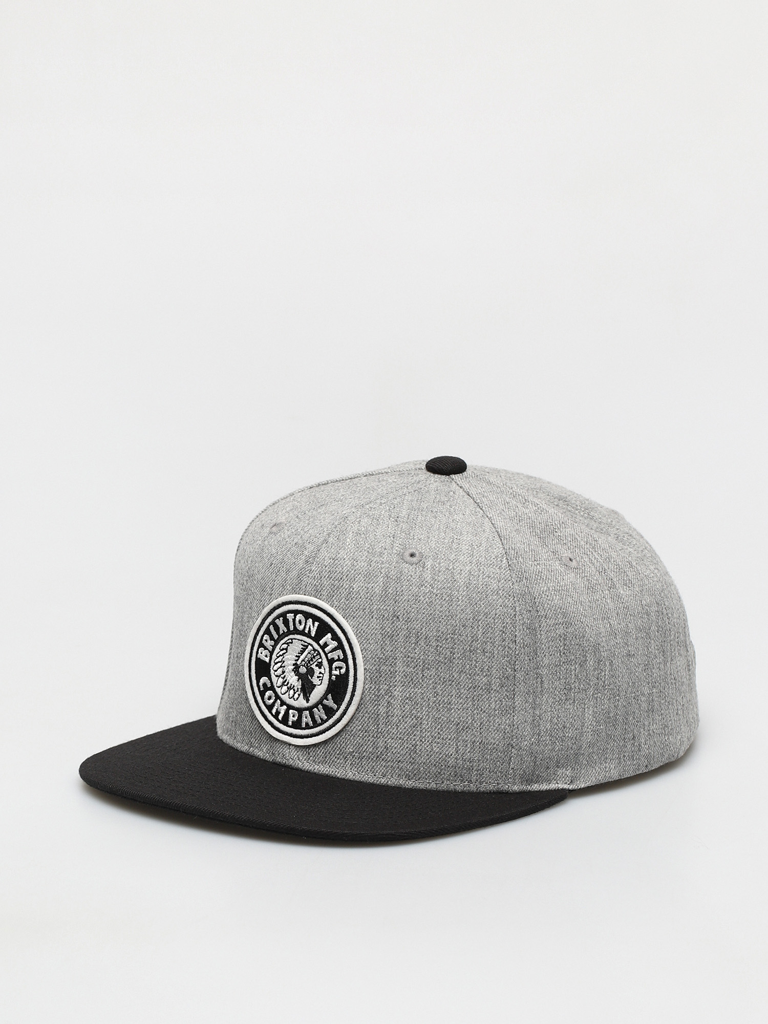Czapka z daszkiem Brixton Rival Mp ZD (heather grey/black/black)