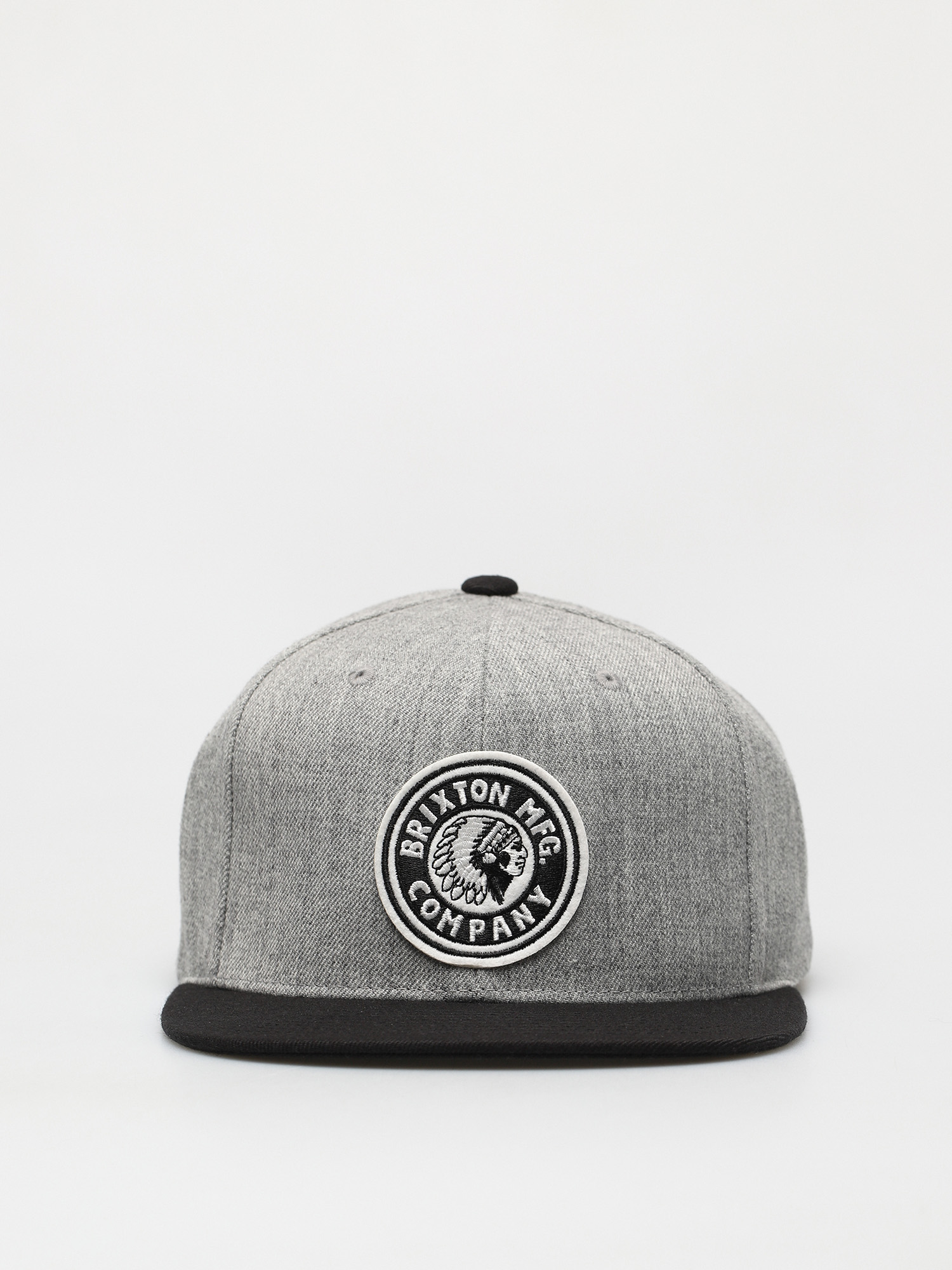 Czapka z daszkiem Brixton Rival Mp ZD (heather grey/black/black)