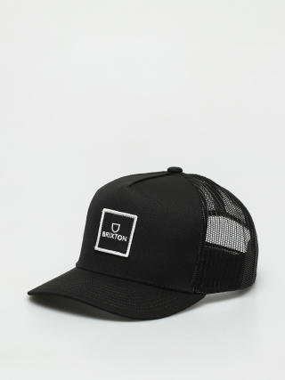 Czapka z daszkiem Brixton Alpha Block X C Mp Mesh ZD (black)