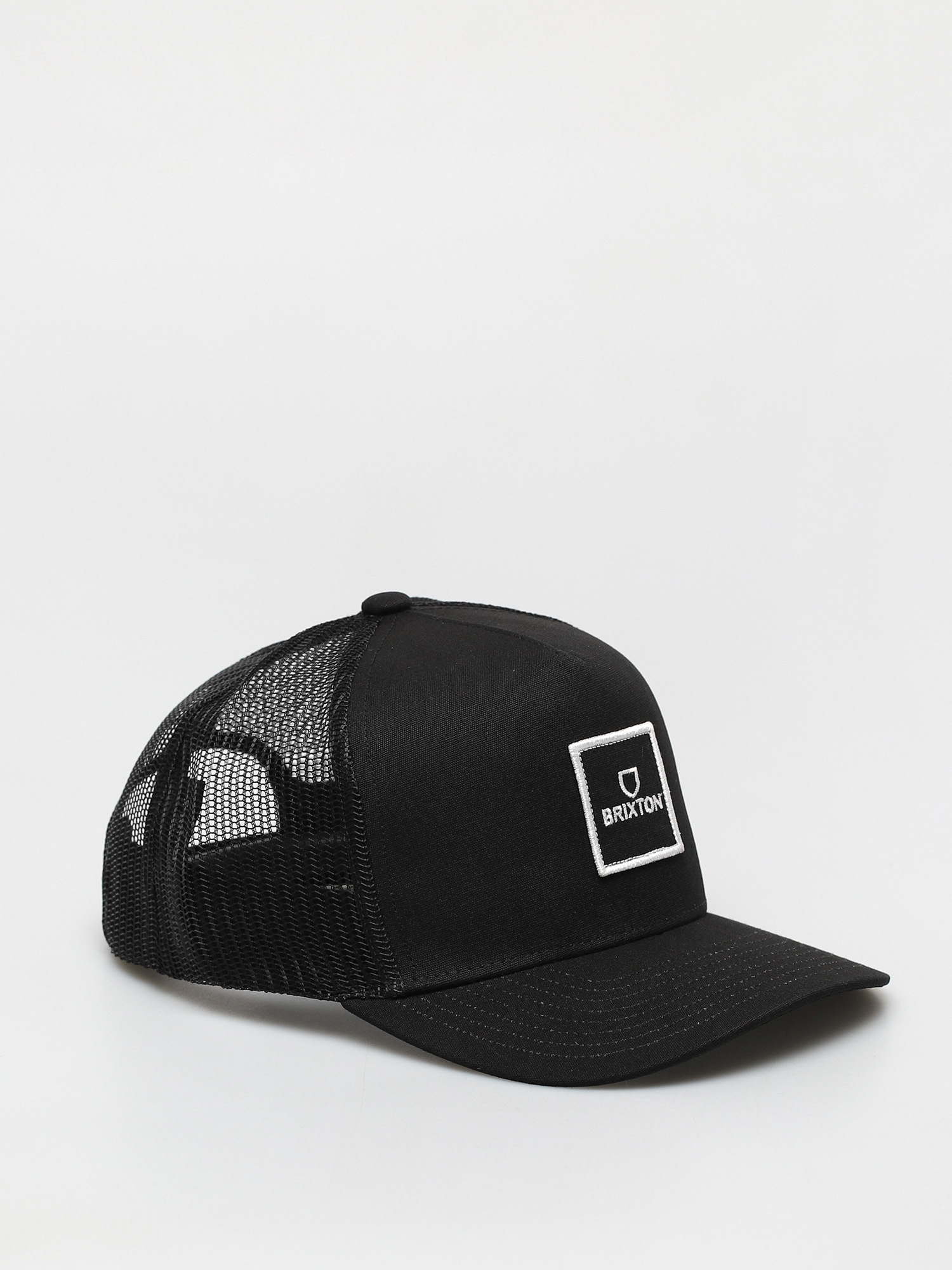 Czapka z daszkiem Brixton Alpha Block X C Mp Mesh ZD (black)