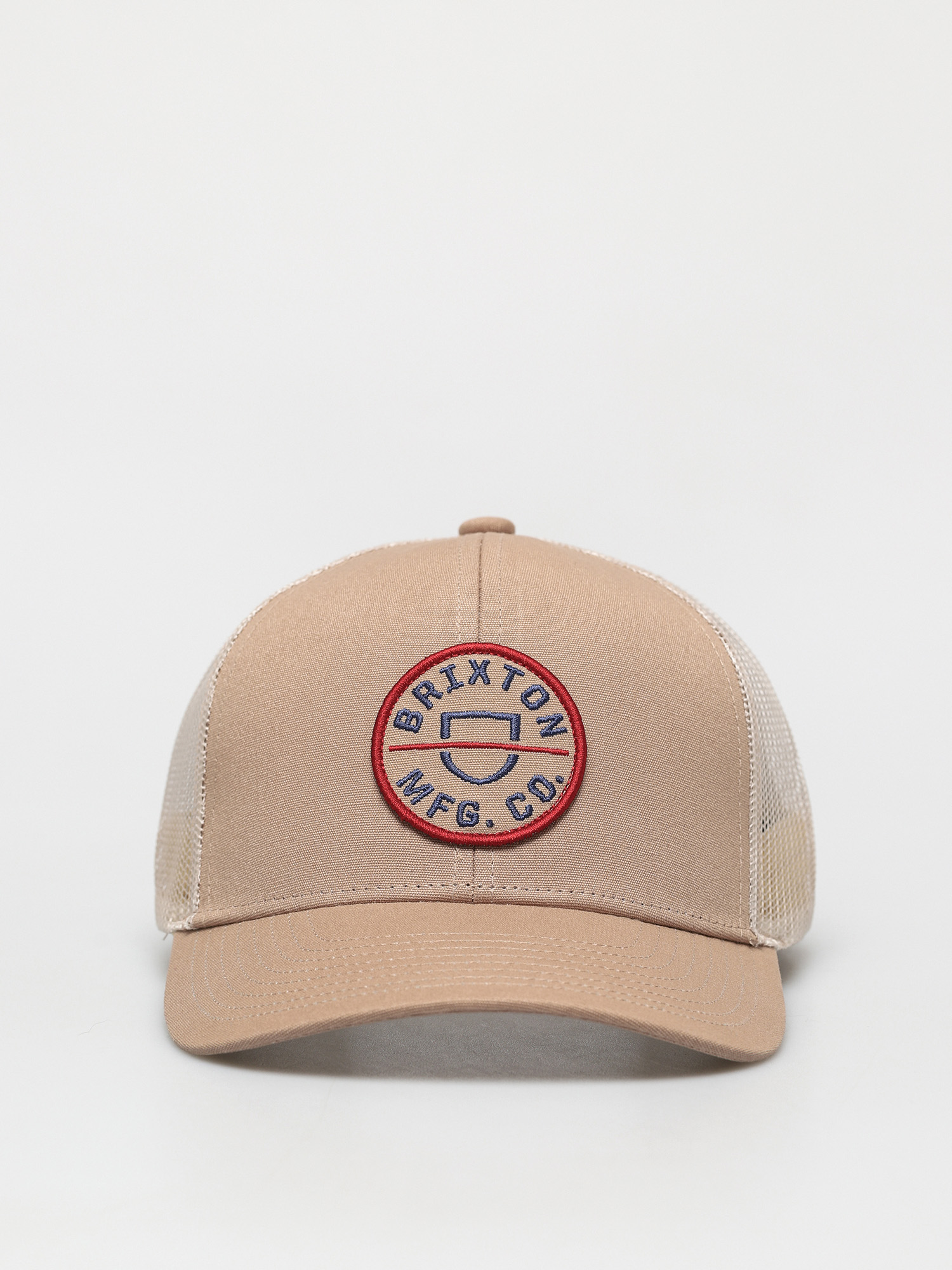 Czapka z daszkiem Brixton Crest X Mp Mesh ZD (khaki)