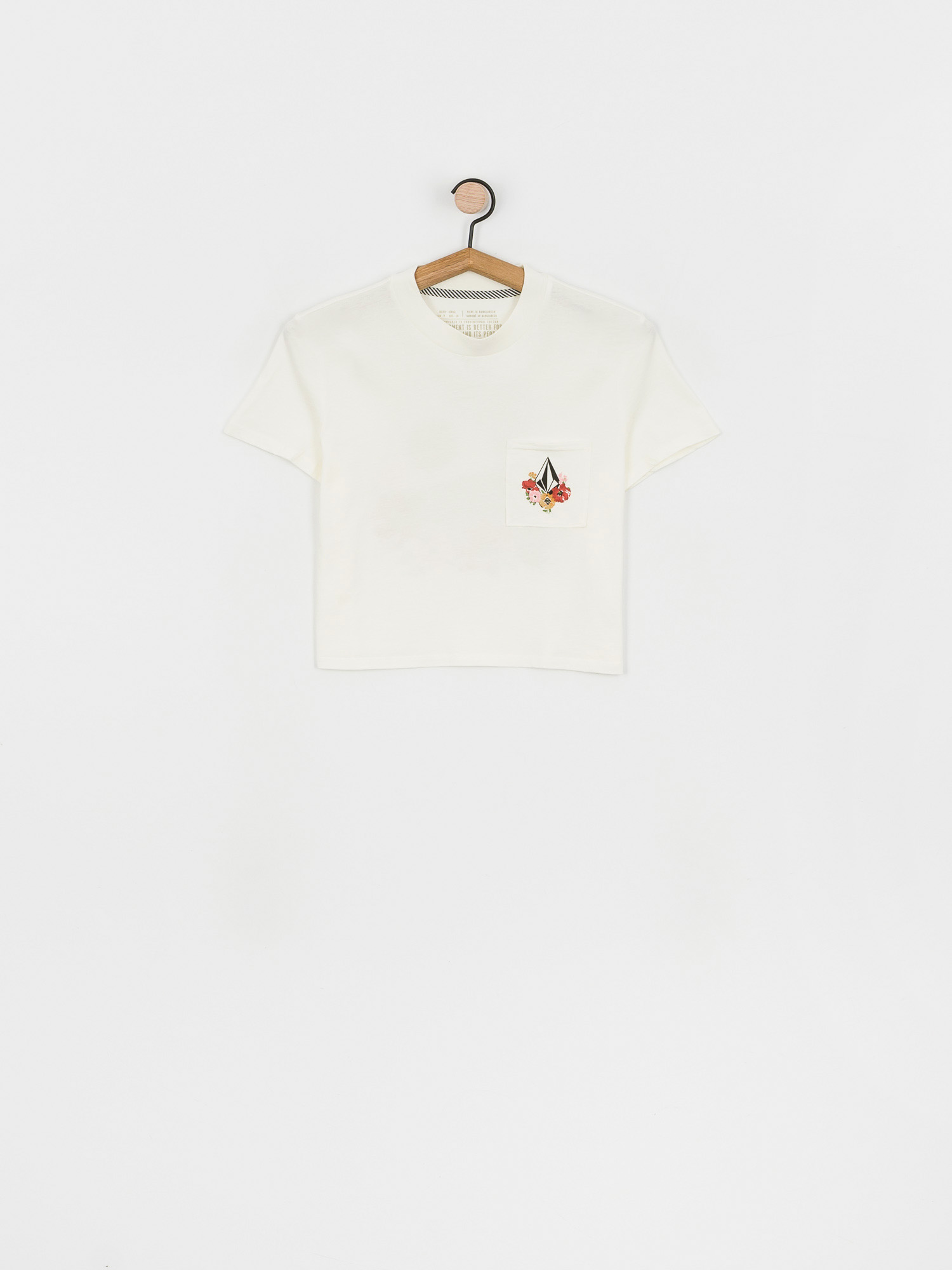 T-shirt Volcom Pocket Dial Wmn (star white)