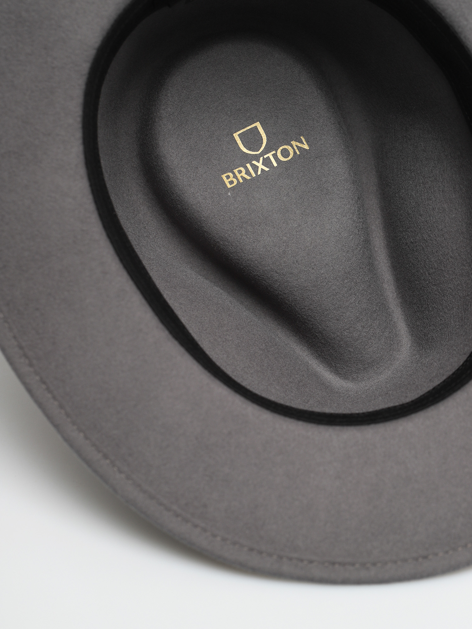 Kapelusz Brixton Messer Packable Fedora (charcoal)