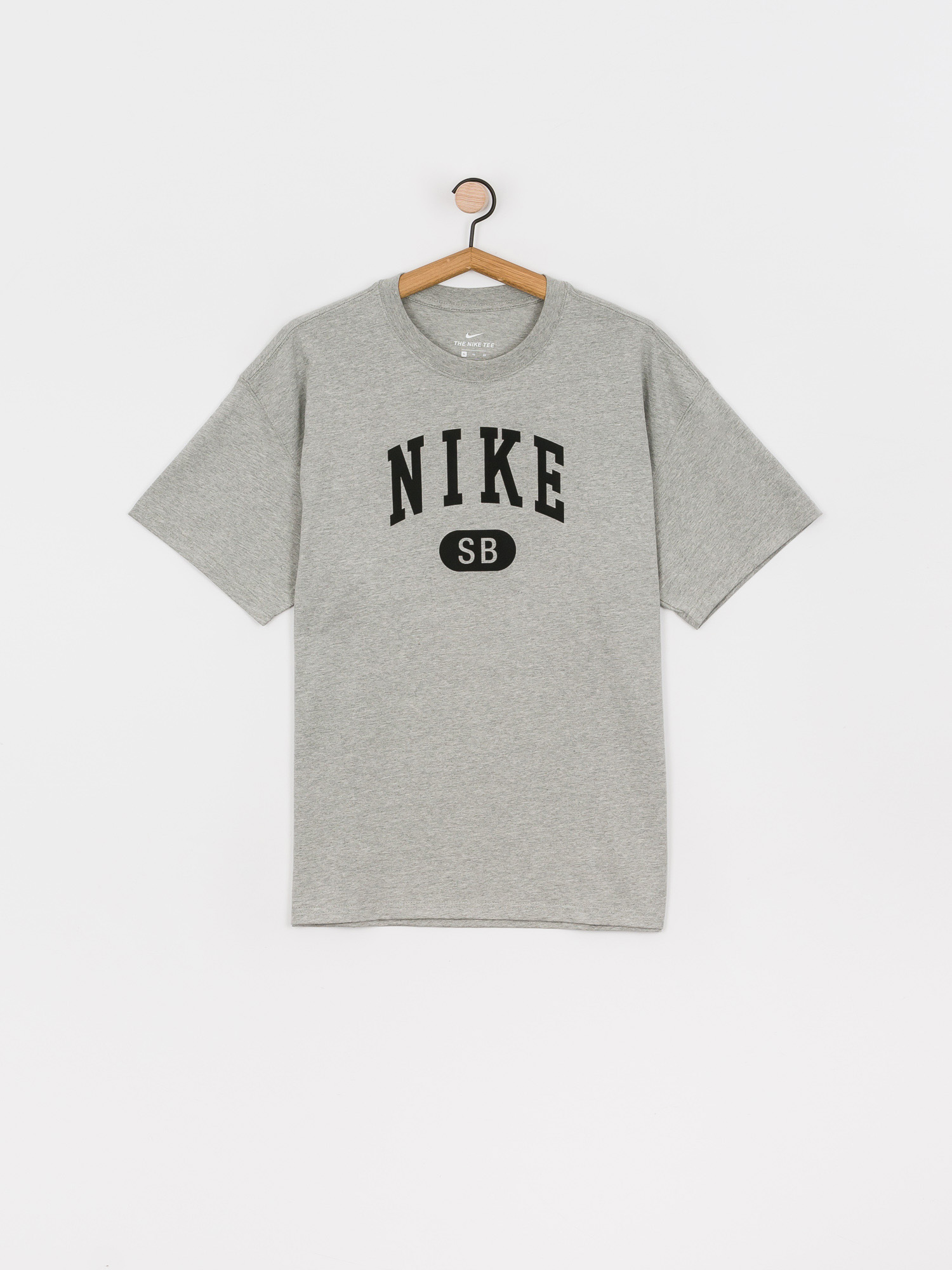 T-shirt Nike SB Collegiate (dk grey heather/black)