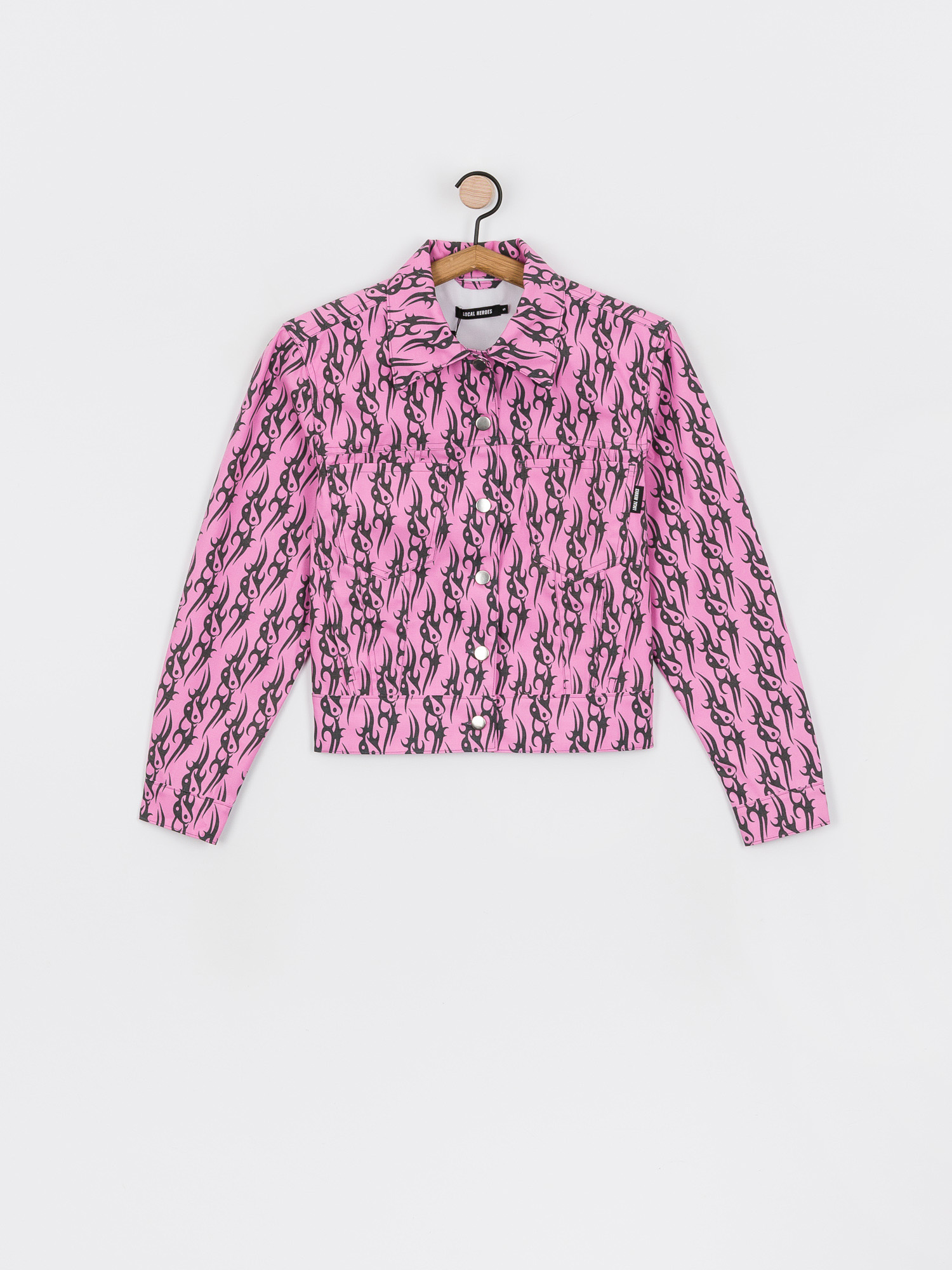 Kurtka Local Heroes Tribal Love Wmn (pink)