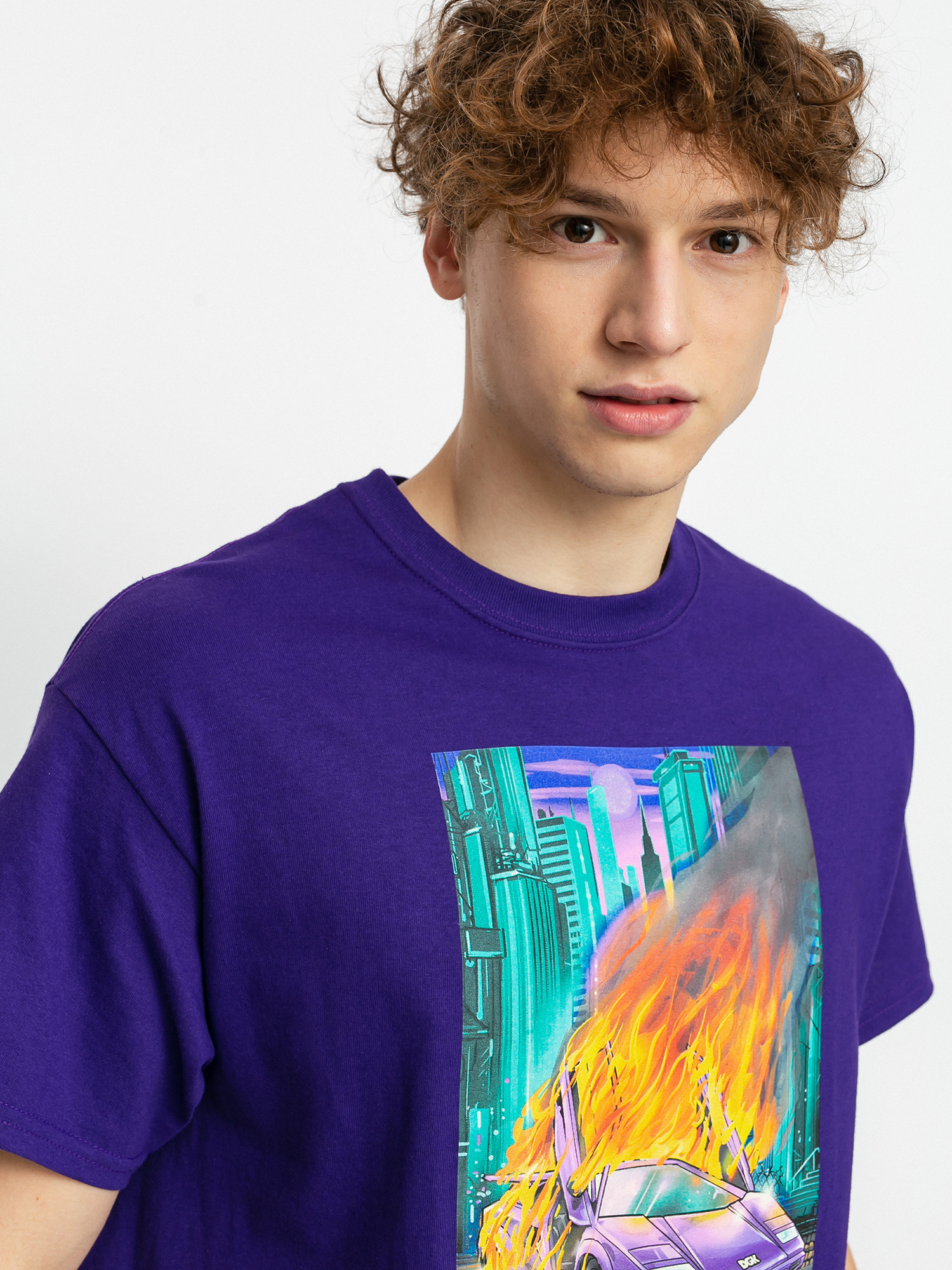 T-shirt DGK Fast Life (purple)