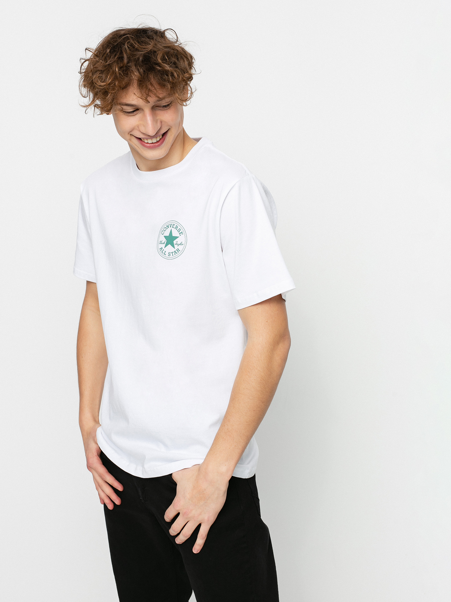 T-shirt Converse Puffed Chuck Patch (white)
