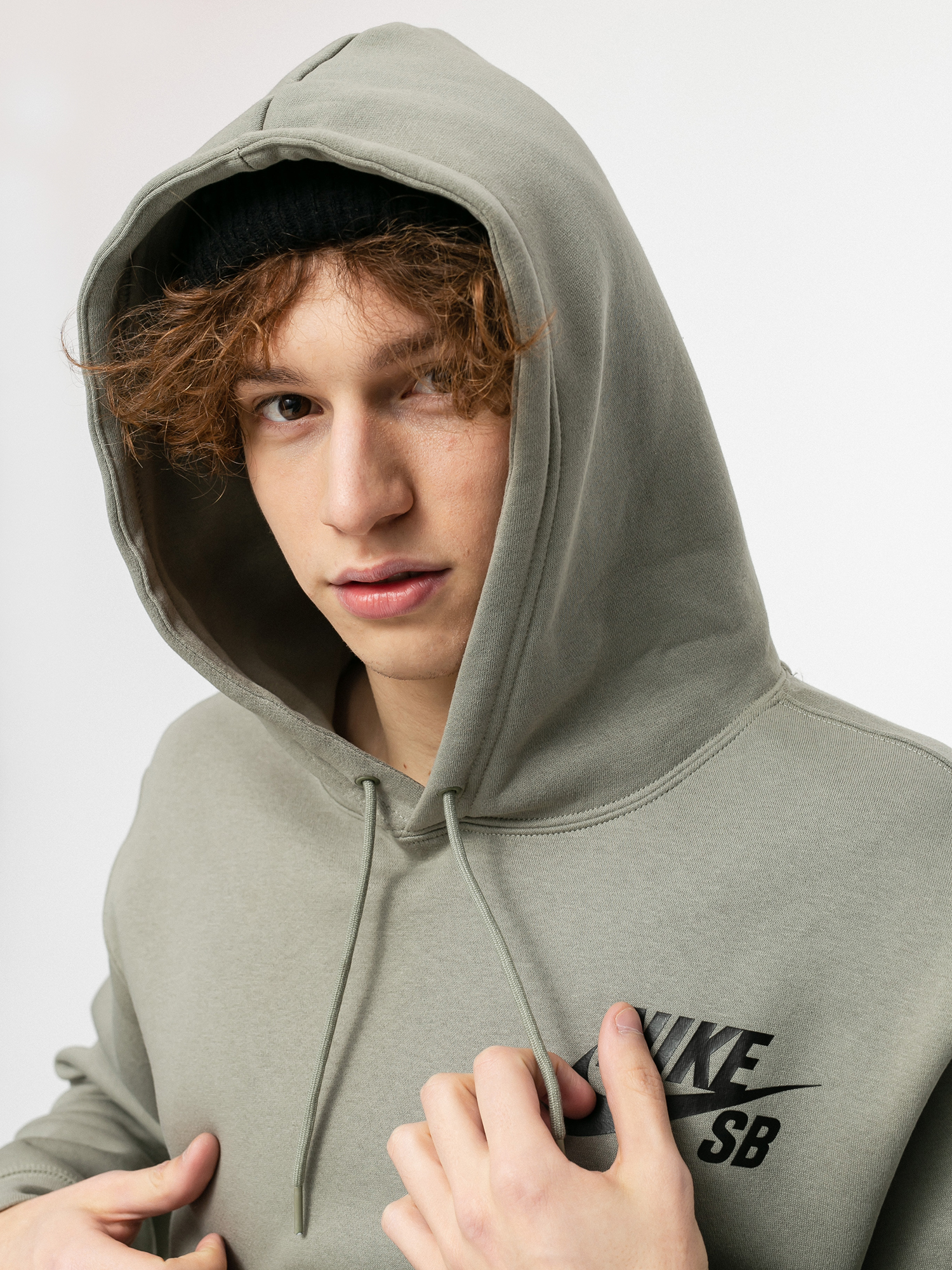 Bluza Nike SB Icon Logo (light army/black)