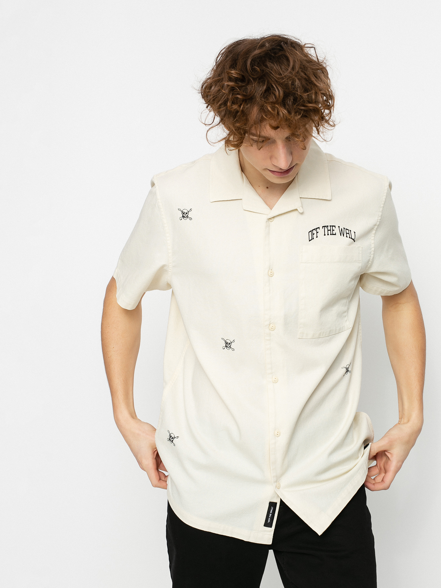 Koszula Vans New Varsity (seedpearl)