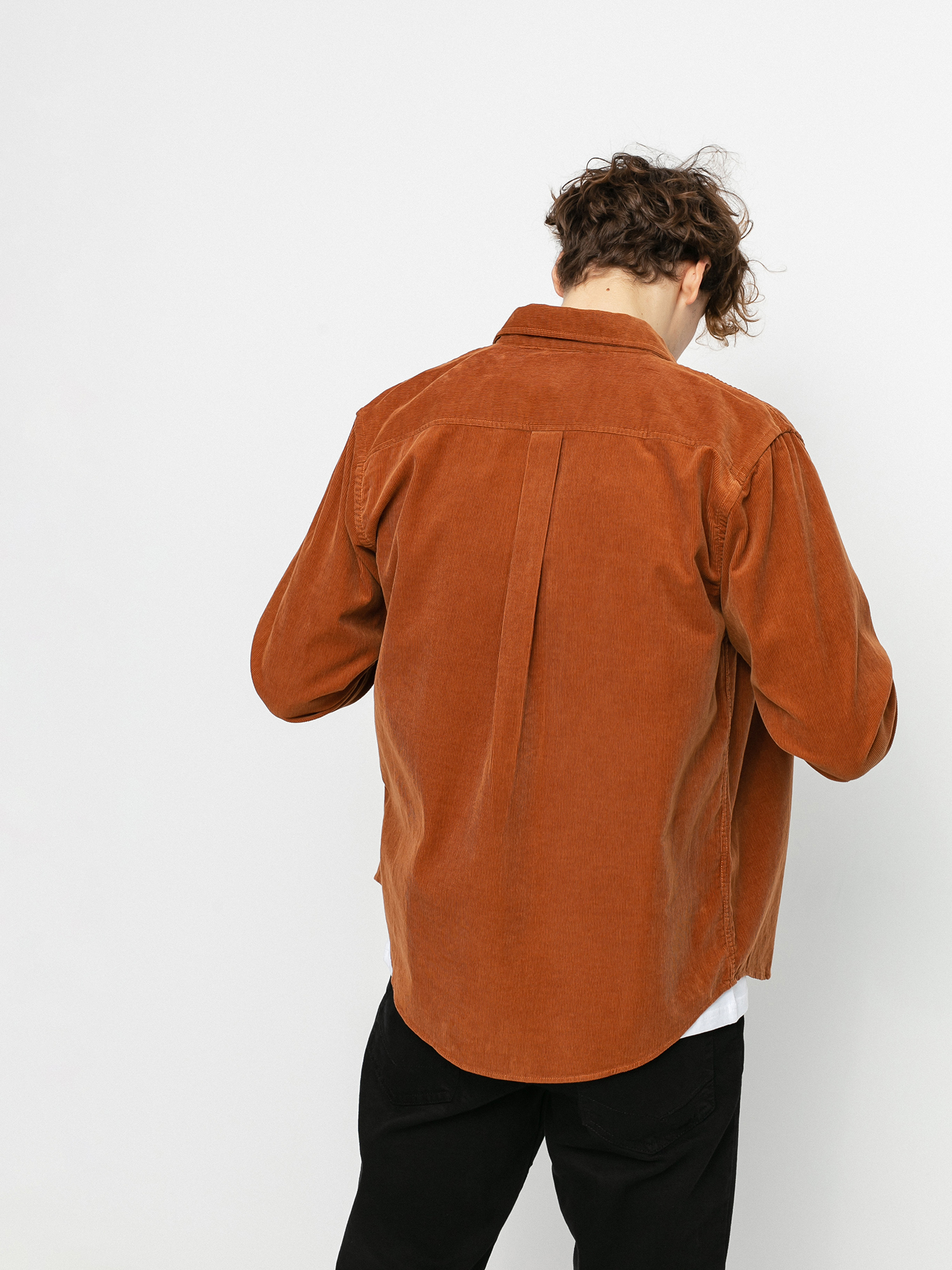 Koszula Carhartt WIP Madison Cord (rum/bondi)