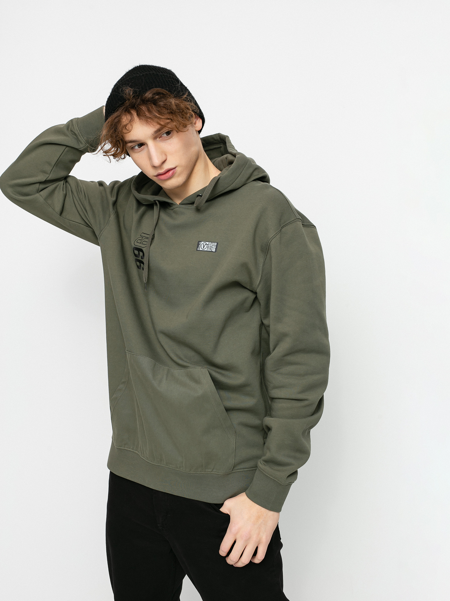 Bluza z kapturem Vans Quick Response HD (grape leaf)