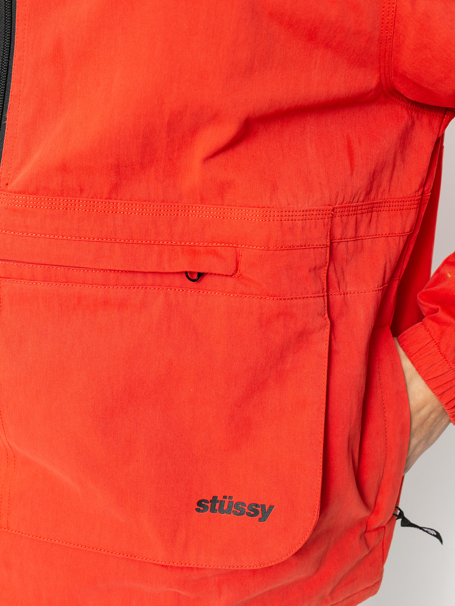 Kurtka Stussy Big Pocket Anorak (red)