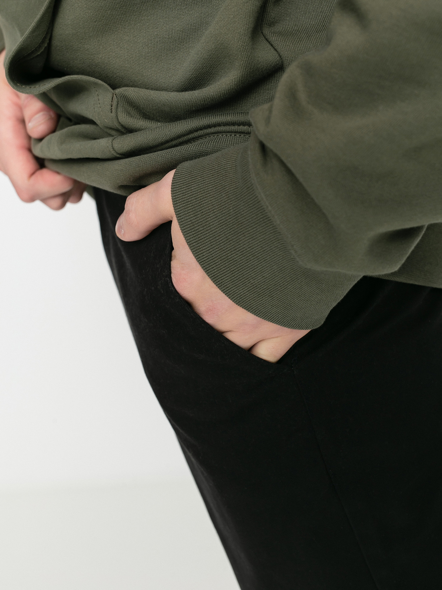 Spodnie Nervous Chino (black)
