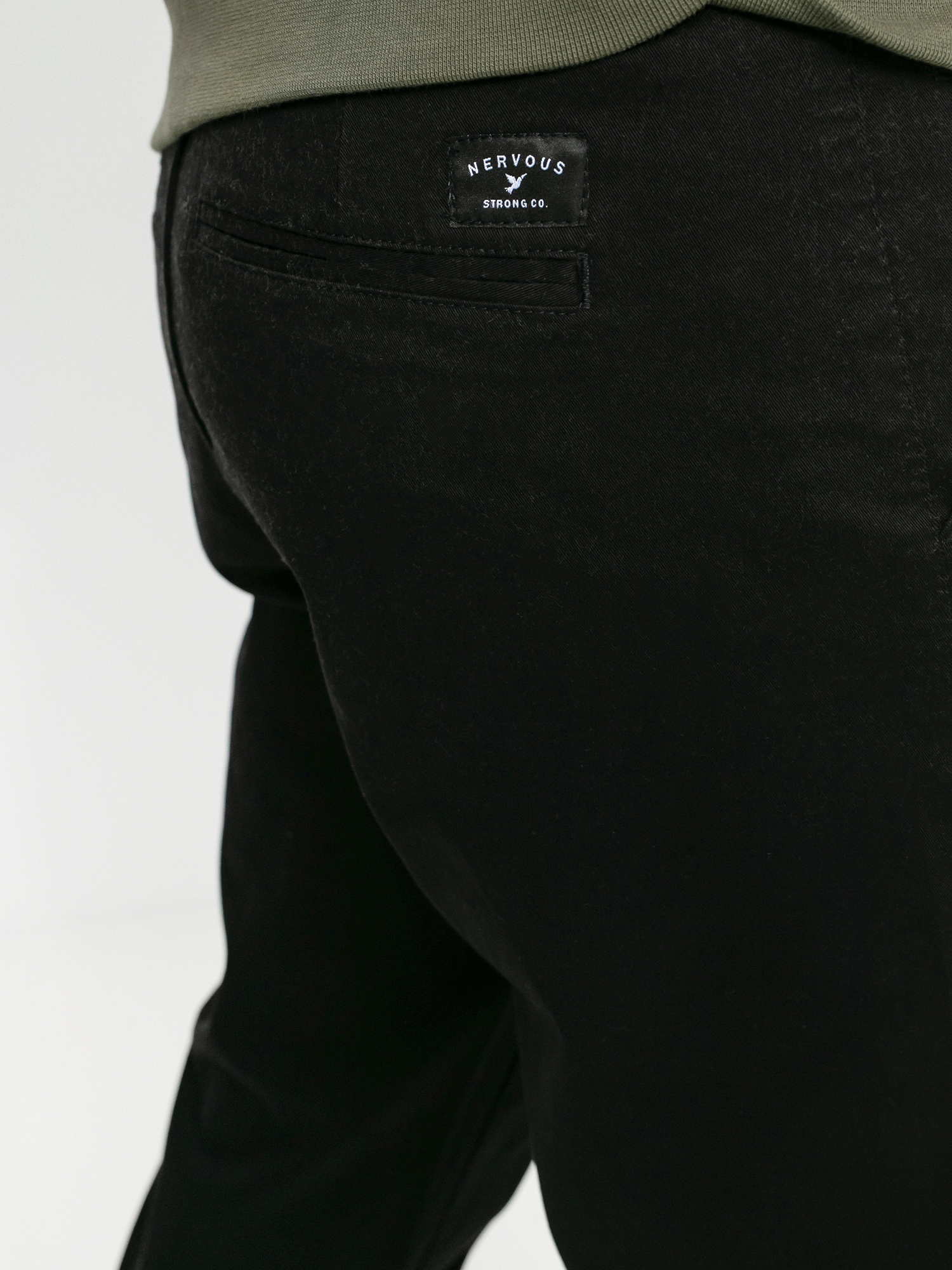 Spodnie Nervous Chino (black)