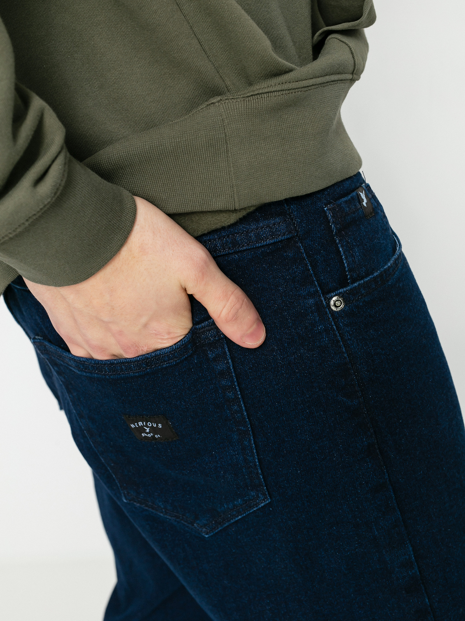 Spodnie Nervous Jeans (denim dark)