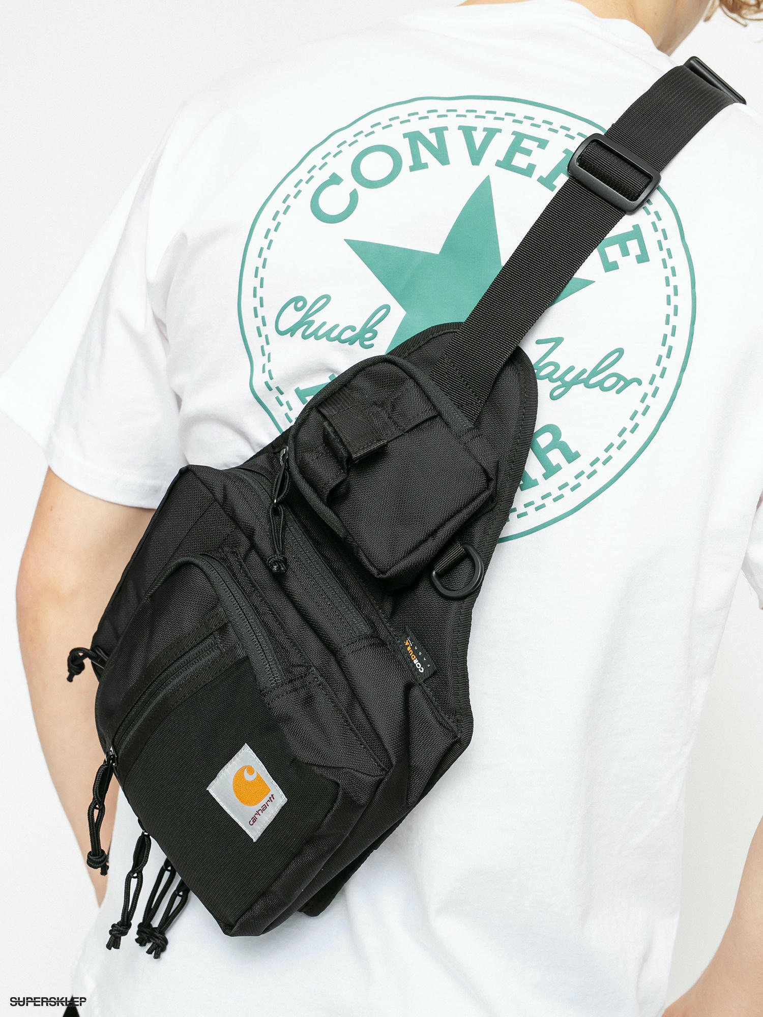 Carhartt WIP Delta Shoulder Bag Black - Cordura Black