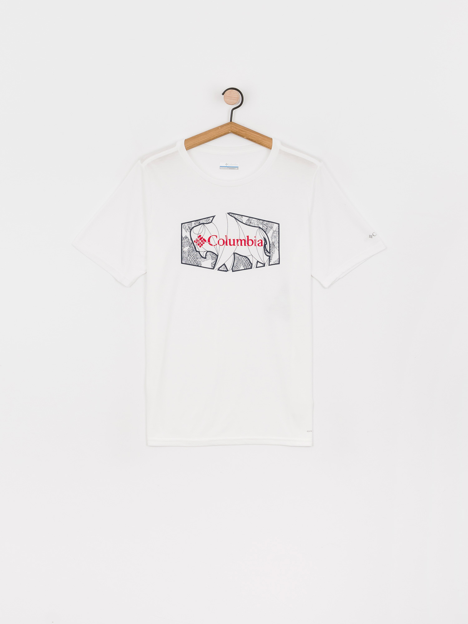 T-shirt Columbia Terra Vale II (white roam hex)