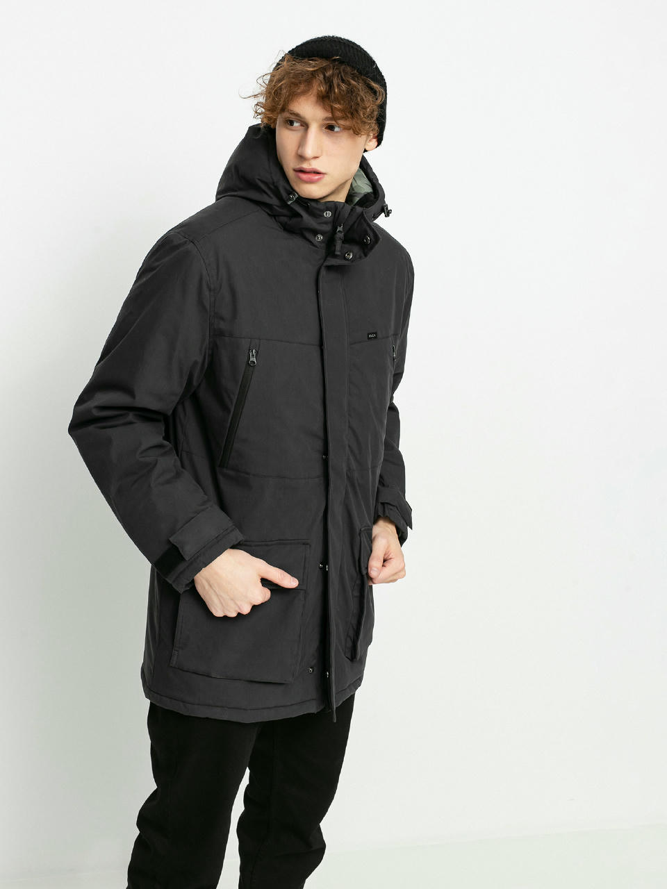 Kurtka RVCA Patrol Parka 2 (rvca black)