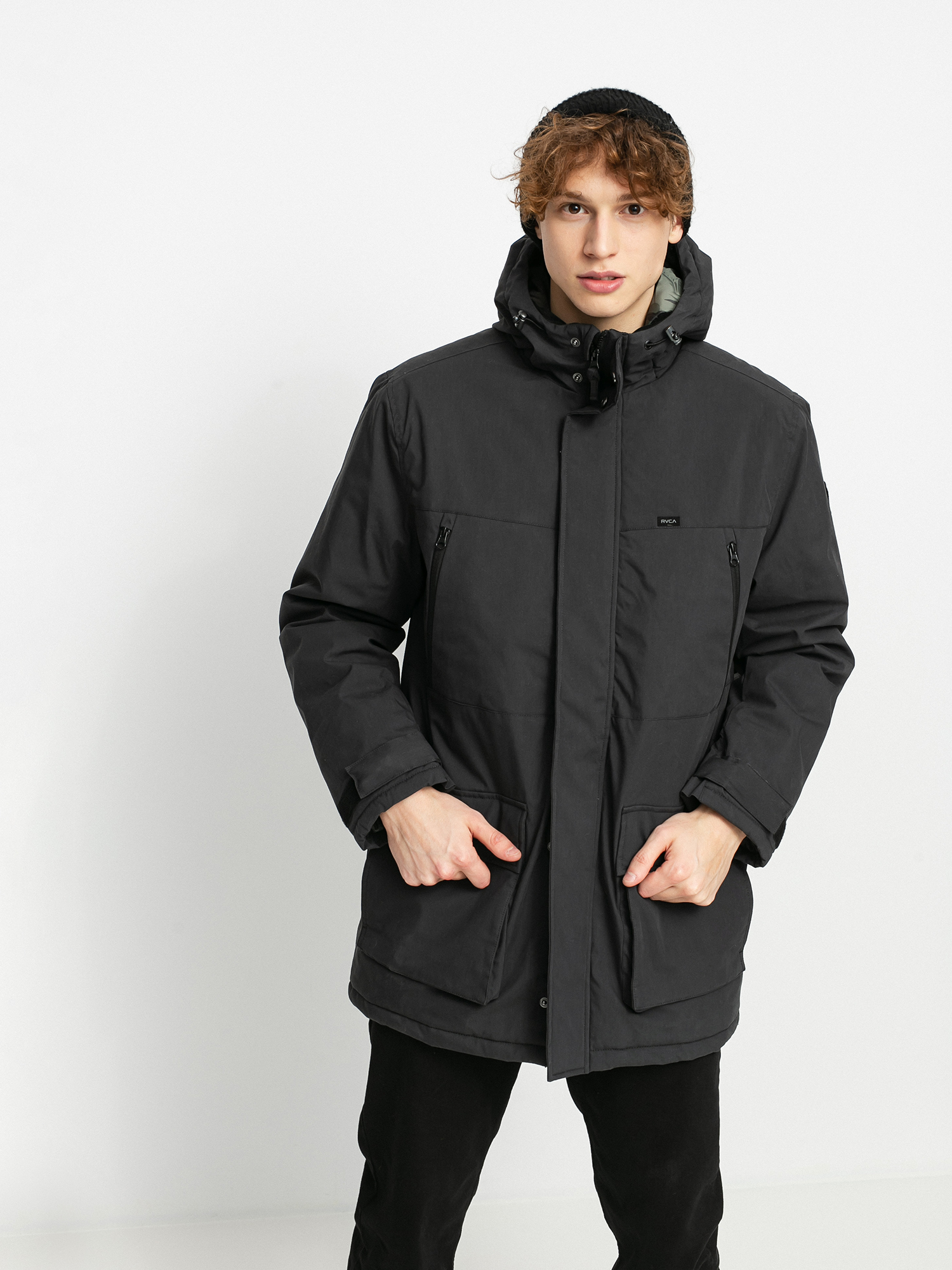 Kurtka RVCA Patrol Parka 2 (rvca black)