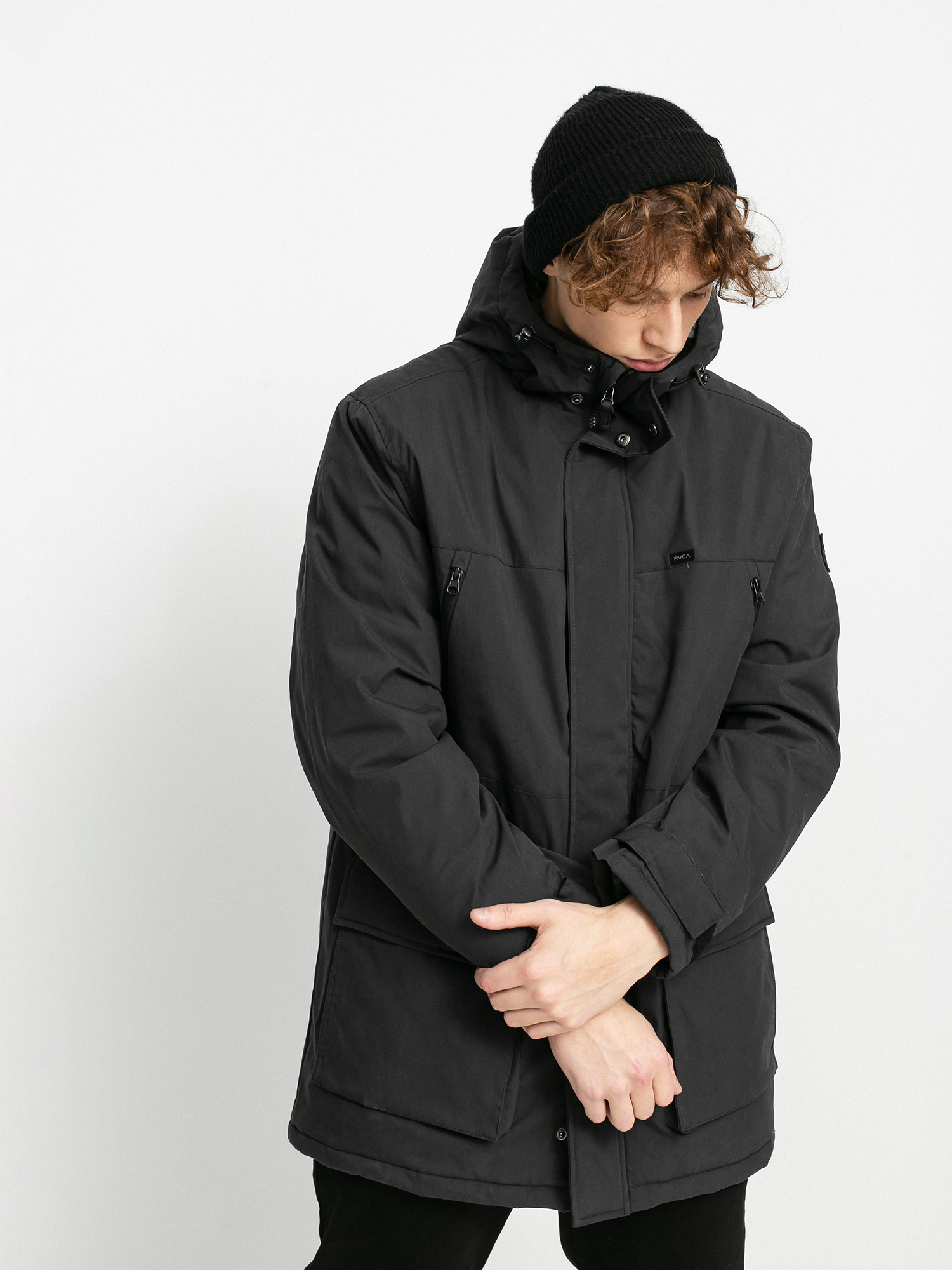Kurtka RVCA Patrol Parka 2 (rvca black)