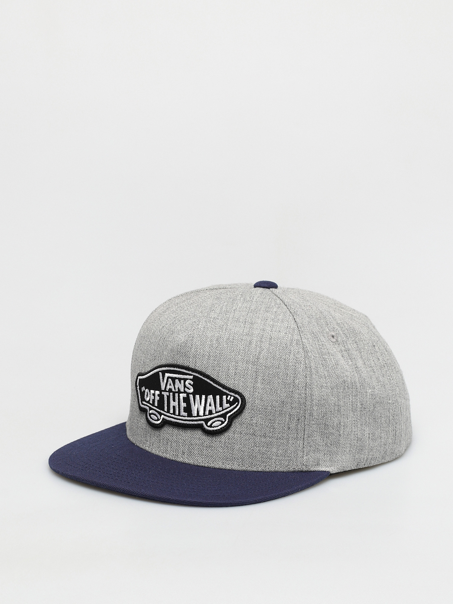 Czapka z daszkiem Vans Classic Patch (heather grey/dress blues)