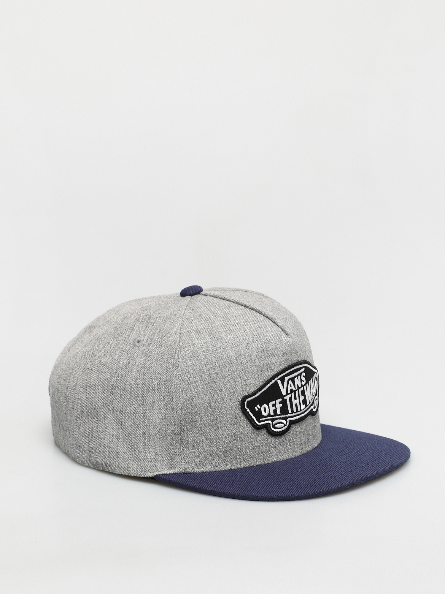 Czapka z daszkiem Vans Classic Patch (heather grey/dress blues)