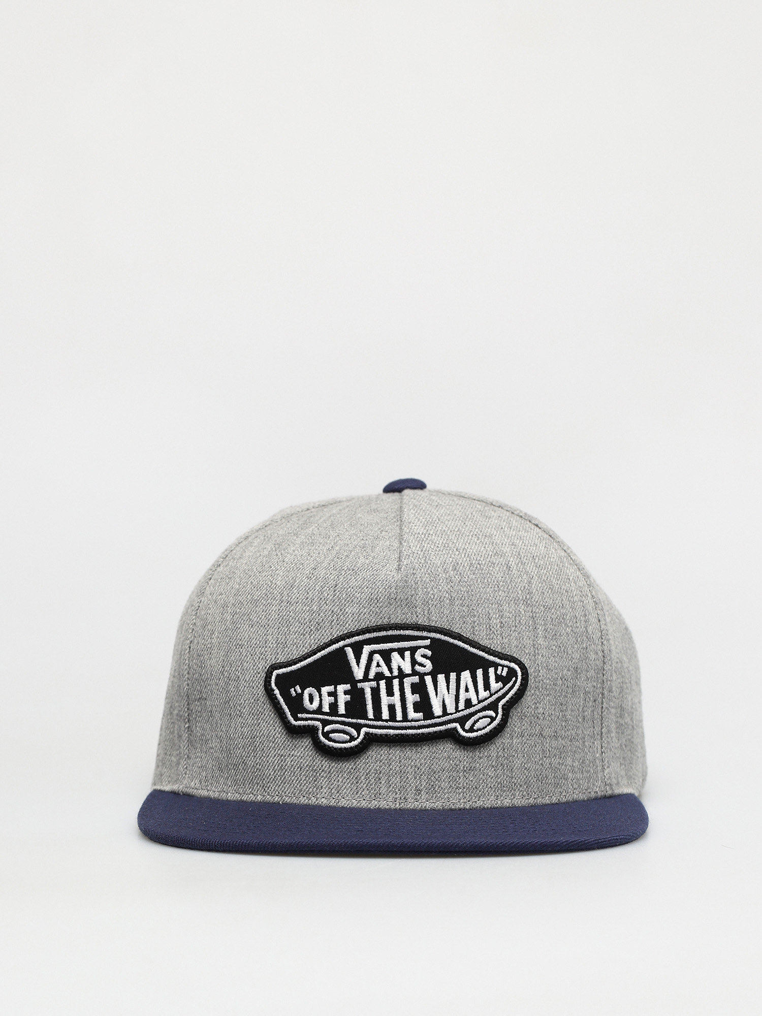 Czapka z daszkiem Vans Classic Patch (heather grey/dress blues)