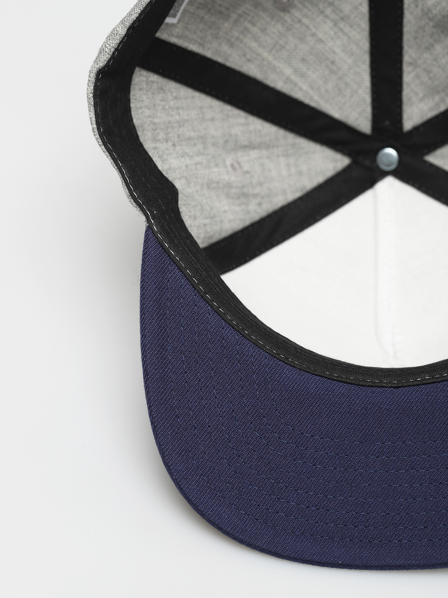Czapka z daszkiem Vans Classic Patch (heather grey/dress blues)