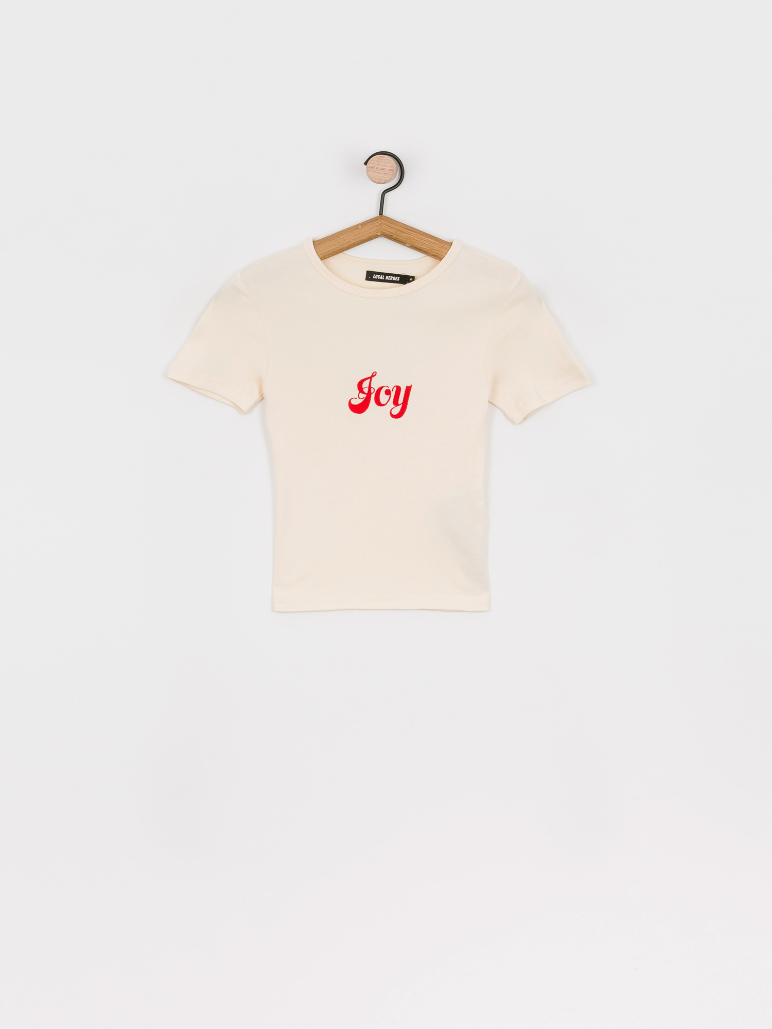 T-shirt Local Heroes Joy Slim Fit Wmn (beige)