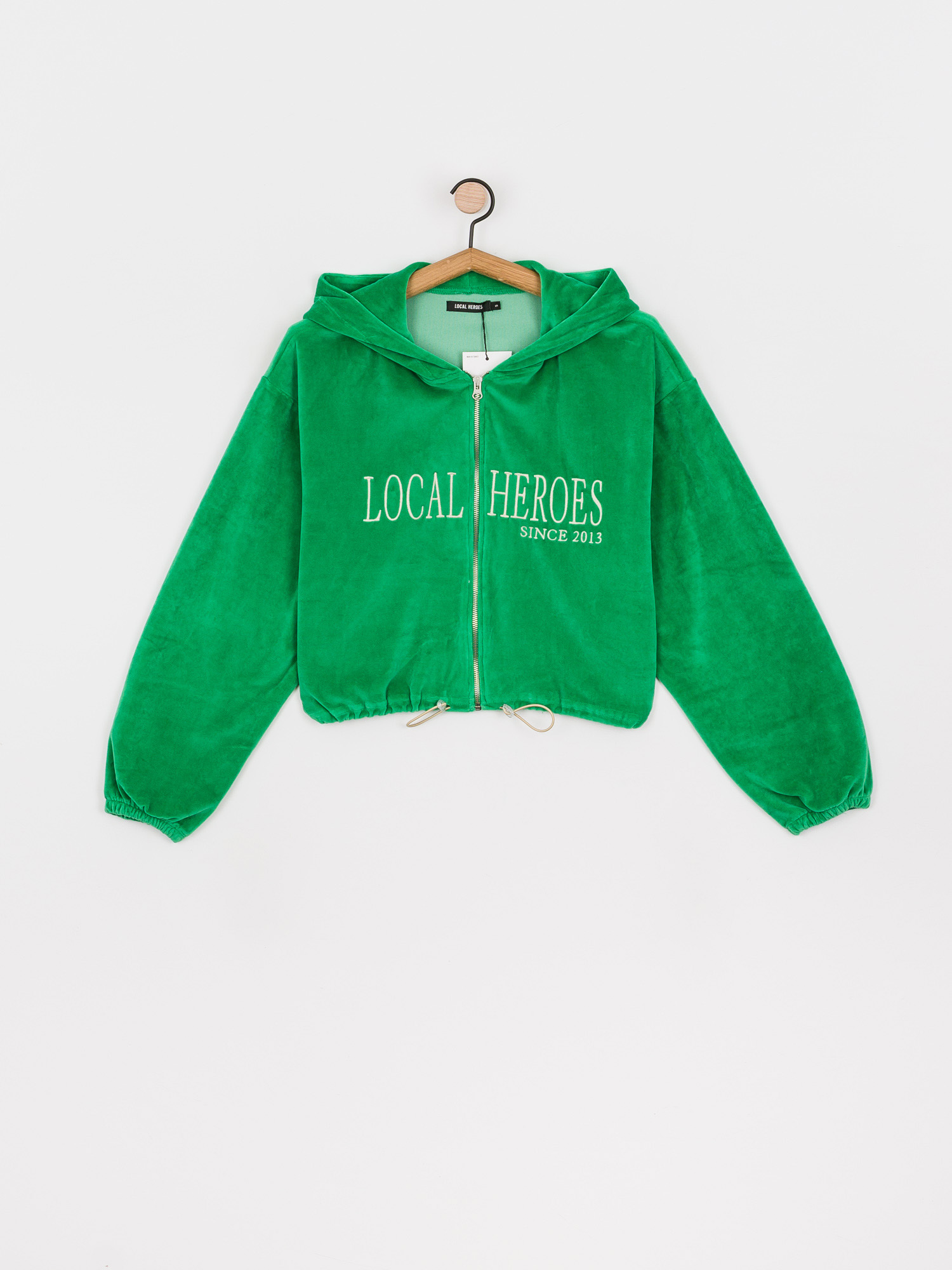 Bluza z kapturem Local Heroes Lh 2013 ZHD Wmn (velvet green)