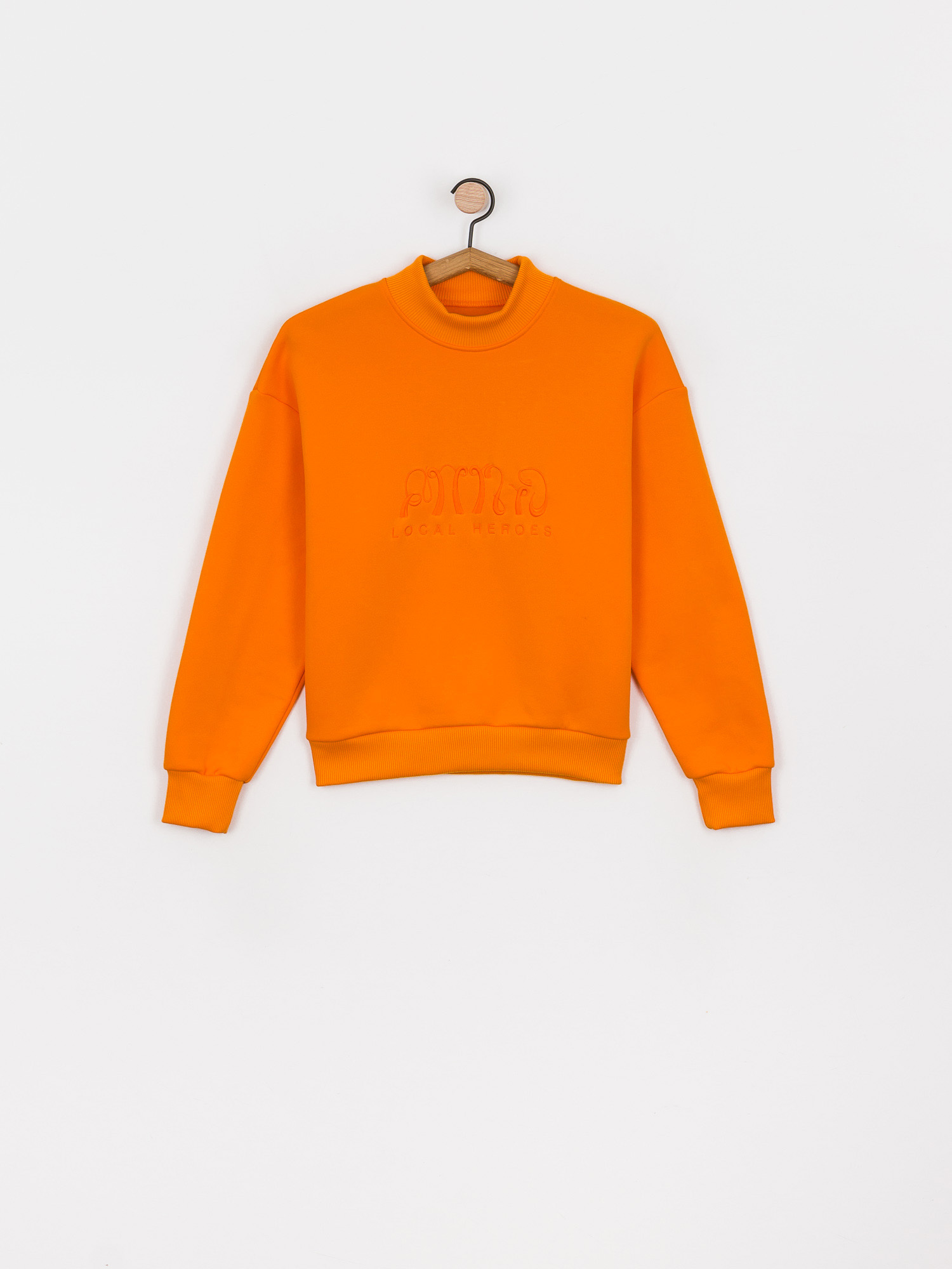 Bluza Local Heroes Mind Turtleneck Wmn (orange)