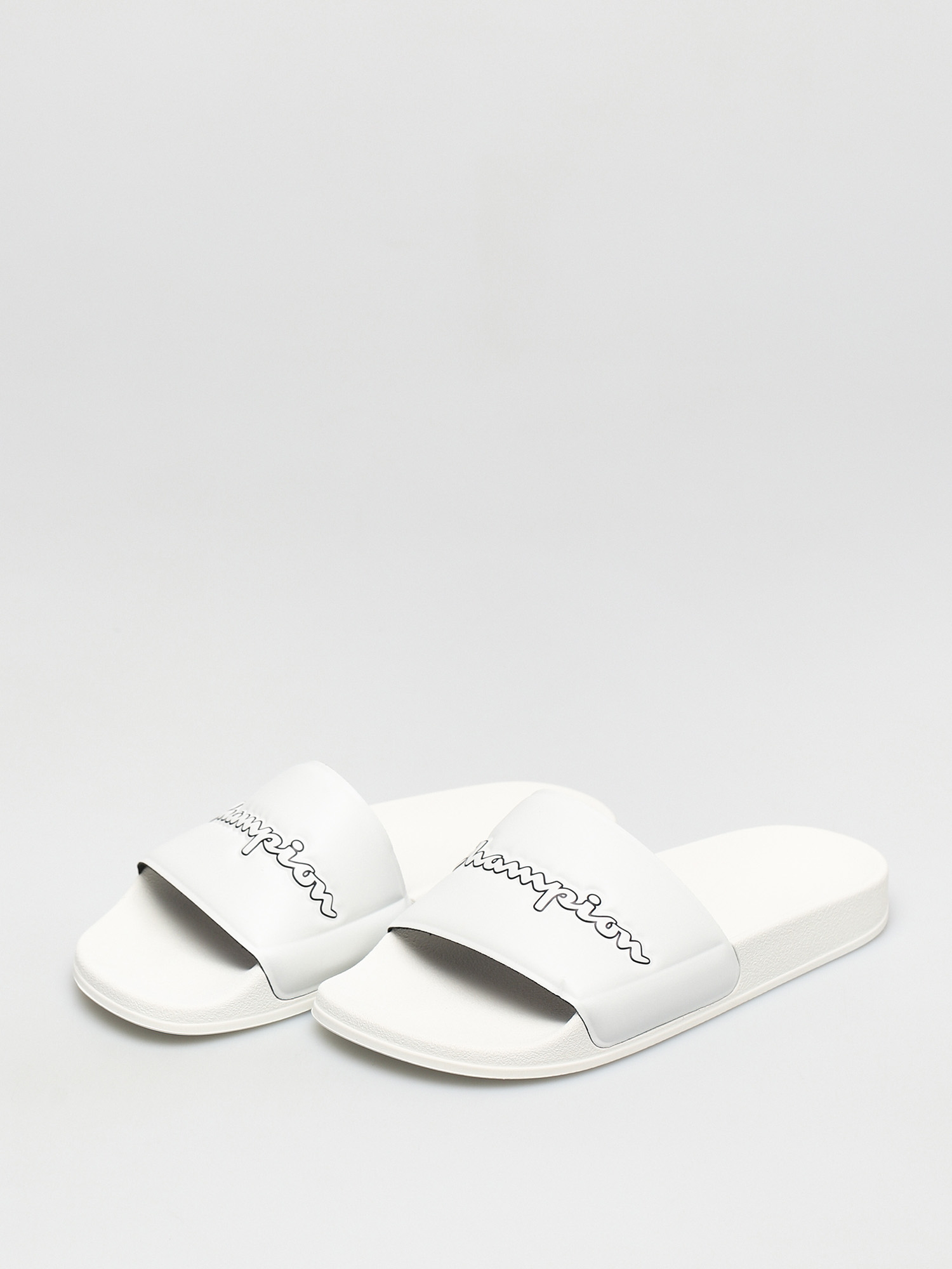 Klapki Champion Slide M Evo Script S10832 Wmn (wht)