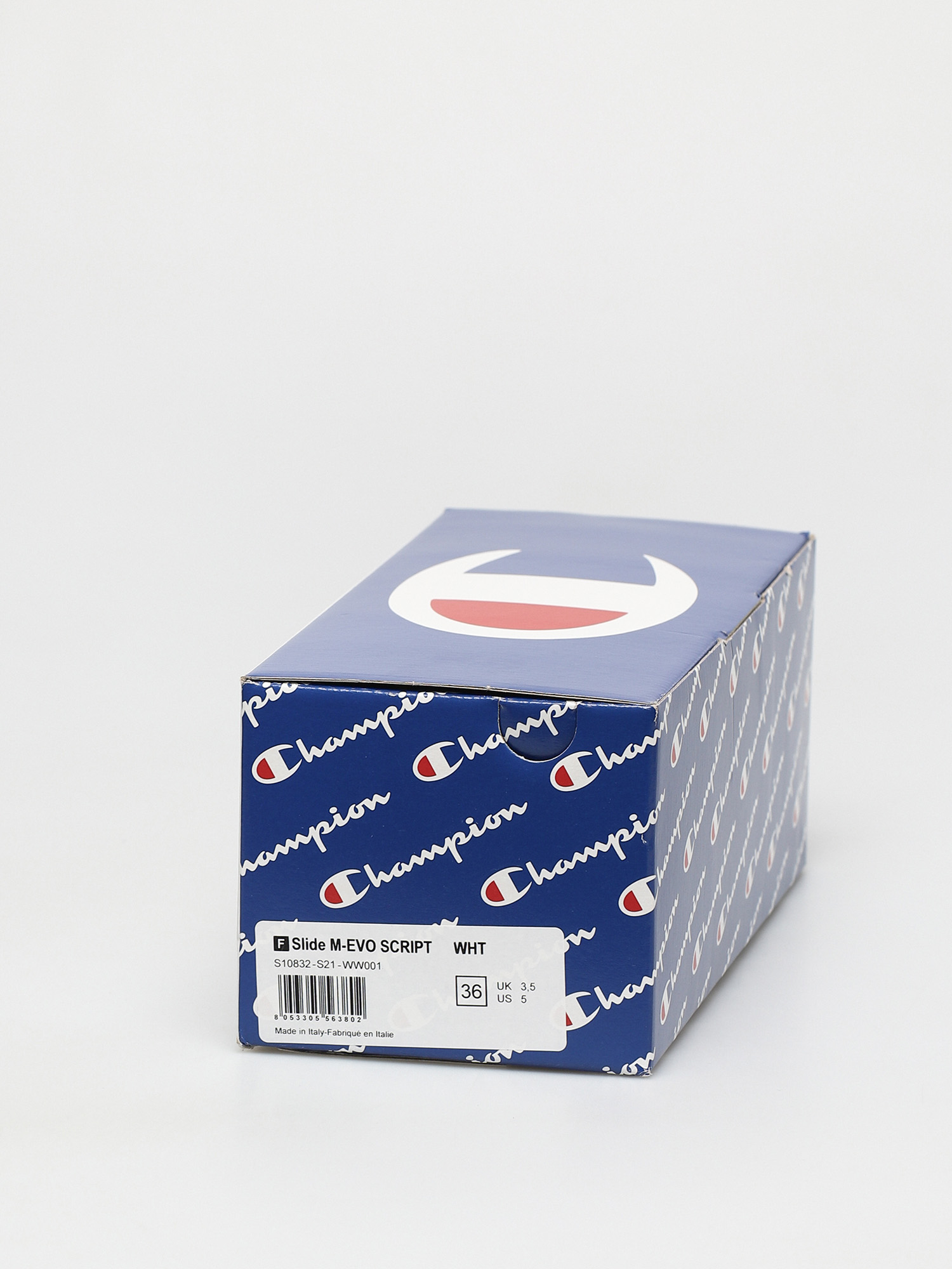 Klapki Champion Slide M Evo Script S10832 Wmn (wht)