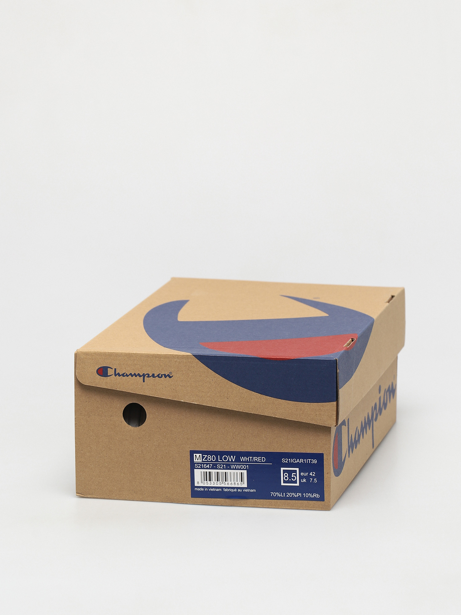 Buty Champion Low Cut Classic Z80 Low S21647 (wht/red)