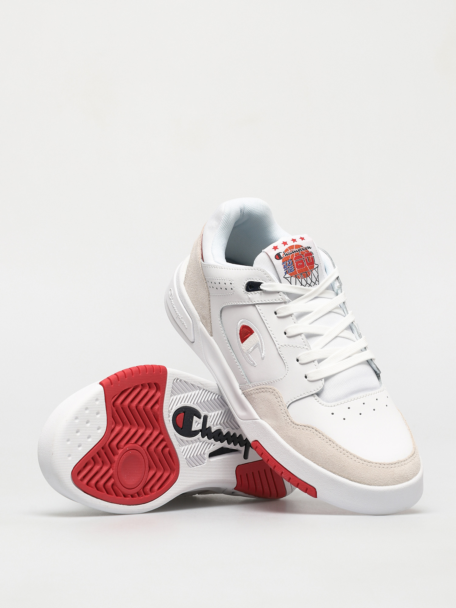 Buty Champion Low Cut Classic Z80 Low S21647 (wht/red)