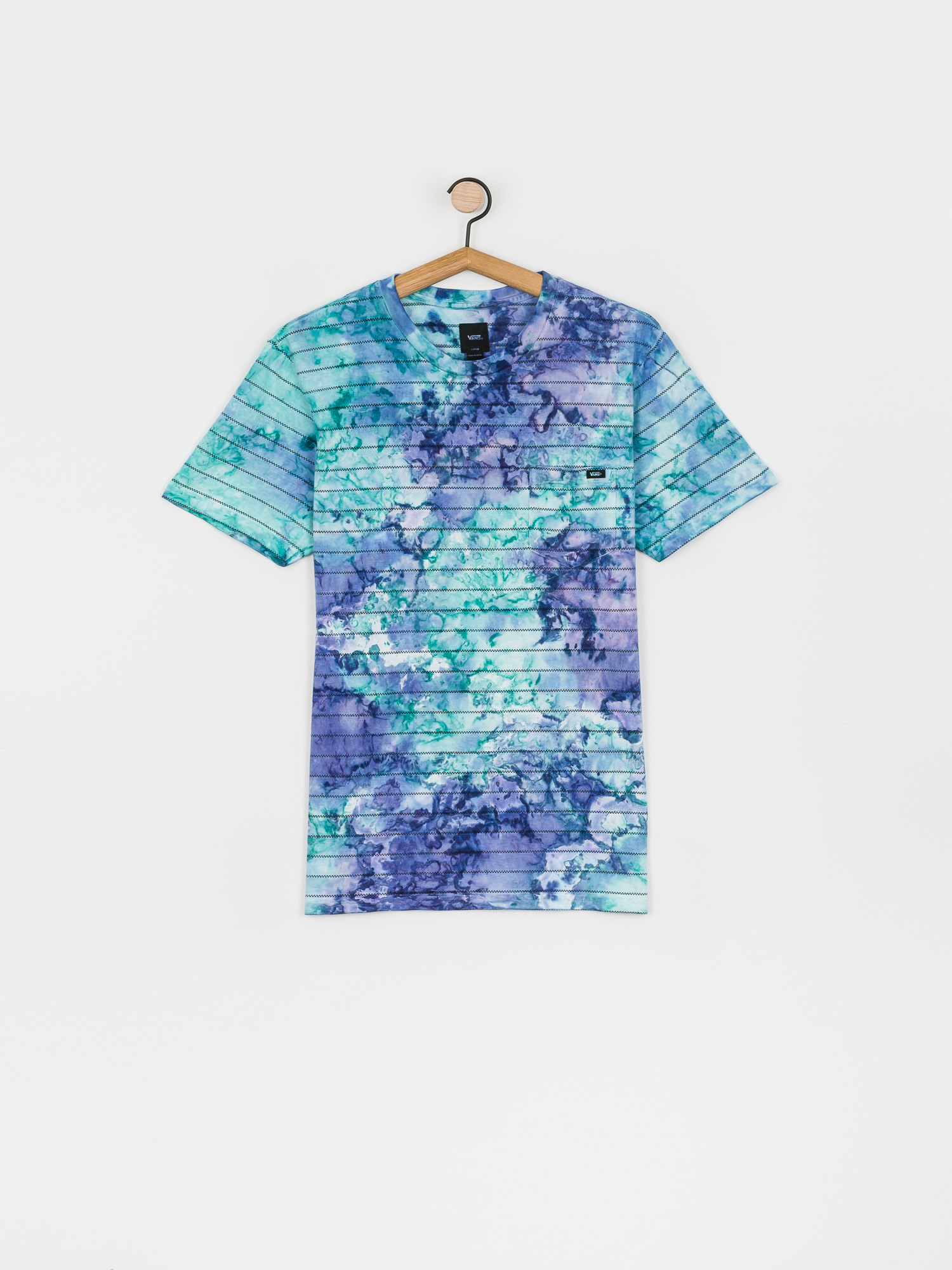 T-shirt Vans Tie Dye Checkerstripe II (english lavender tie dye)