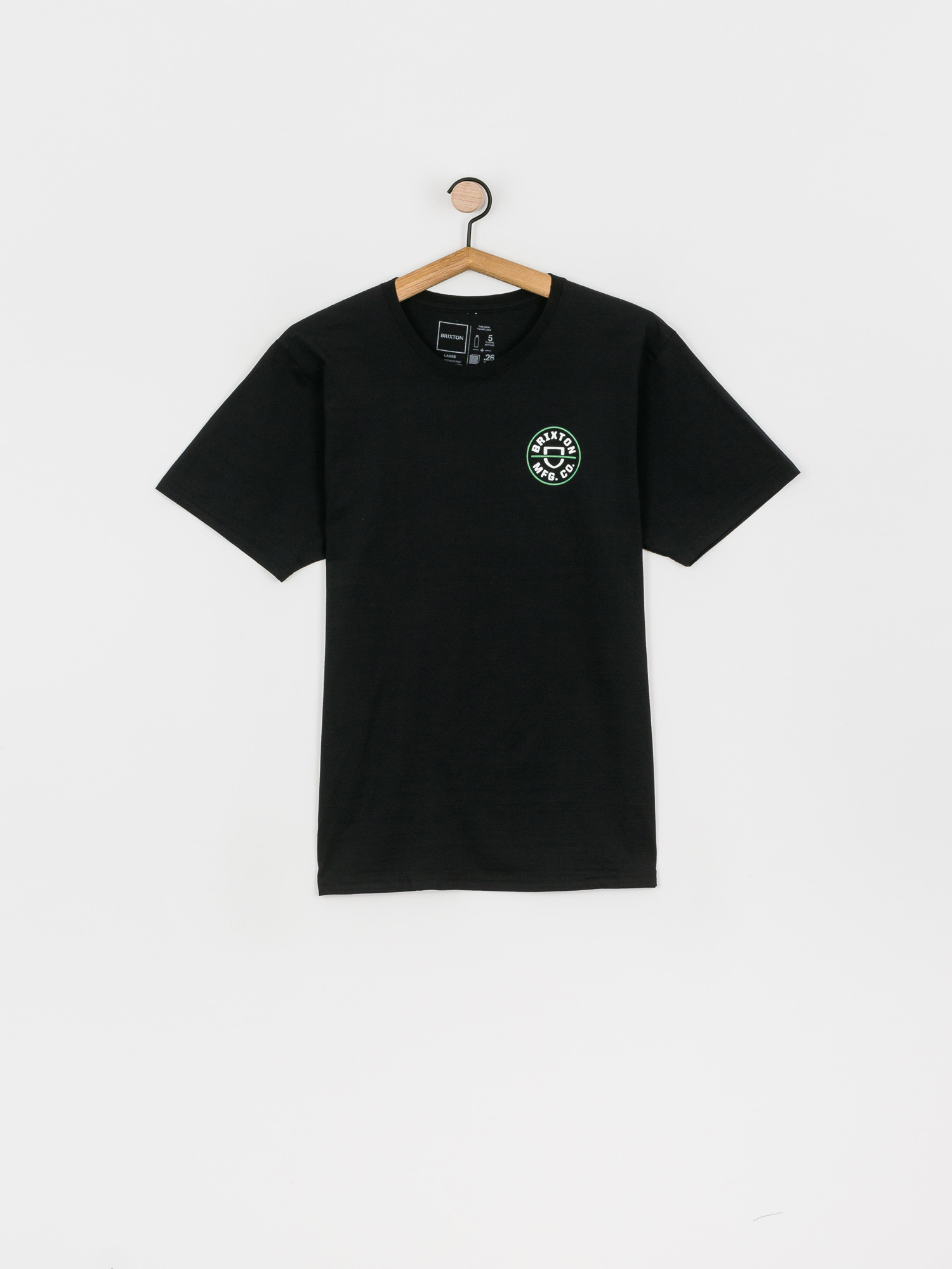 T-shirt Brixton Crest X Stt (black)