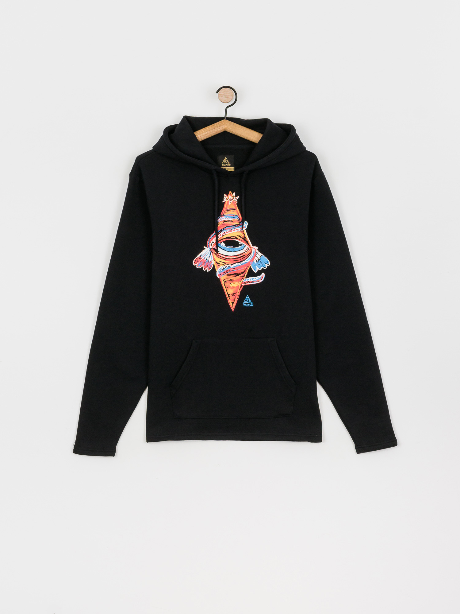 Bluza z kapturem Brixton Bb Bohemian HD (black)